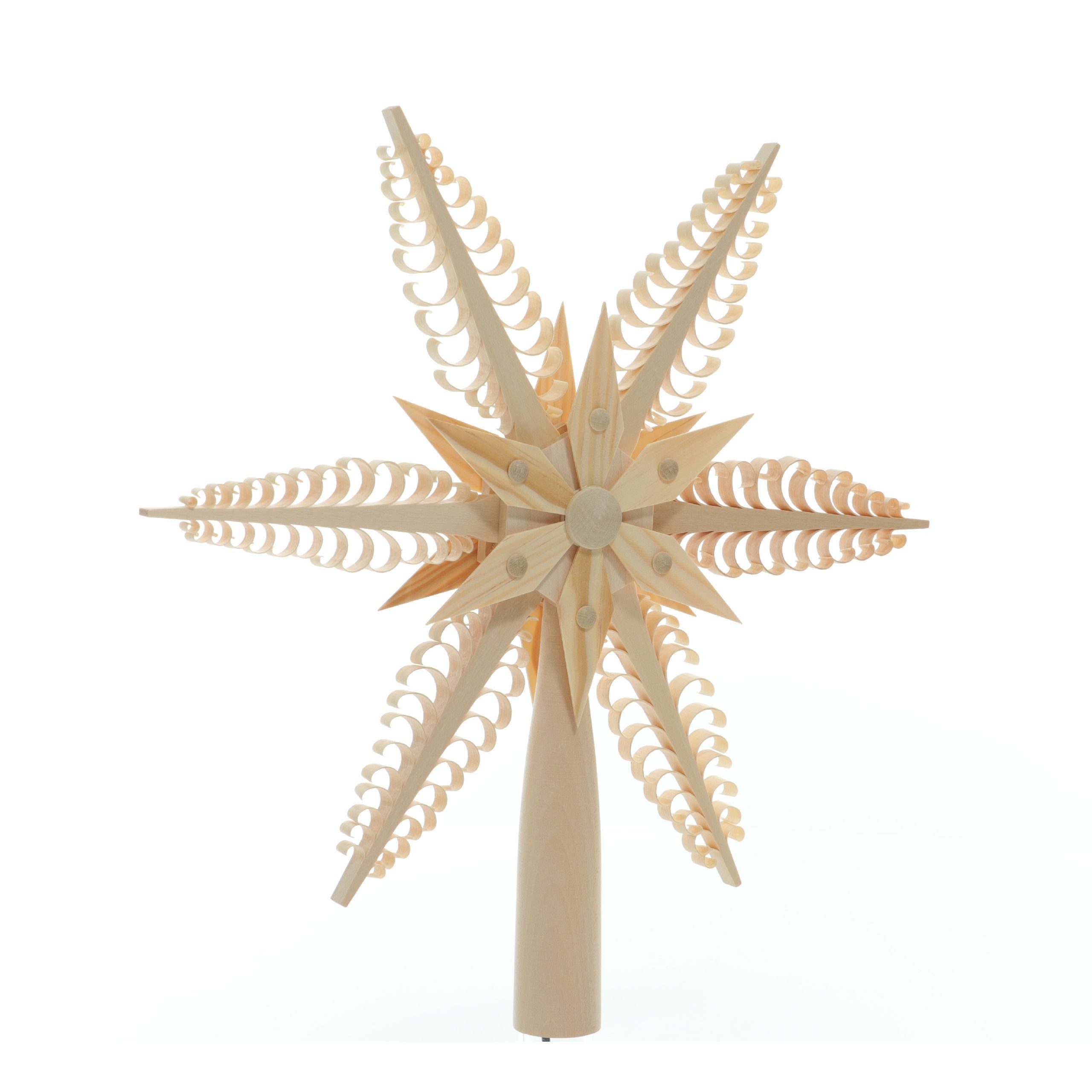 Christbaumspitze Baumschmuck Christbaumspitze el. Beleuchtet Mittig mit