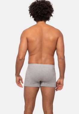 Almonu Retro Boxer 3er Pack Organic Cotton - Melange (Spar-Set, 3-St) Retro Short / Pant - Baumwolle - Ohne Eingriff - Atmungsaktiv