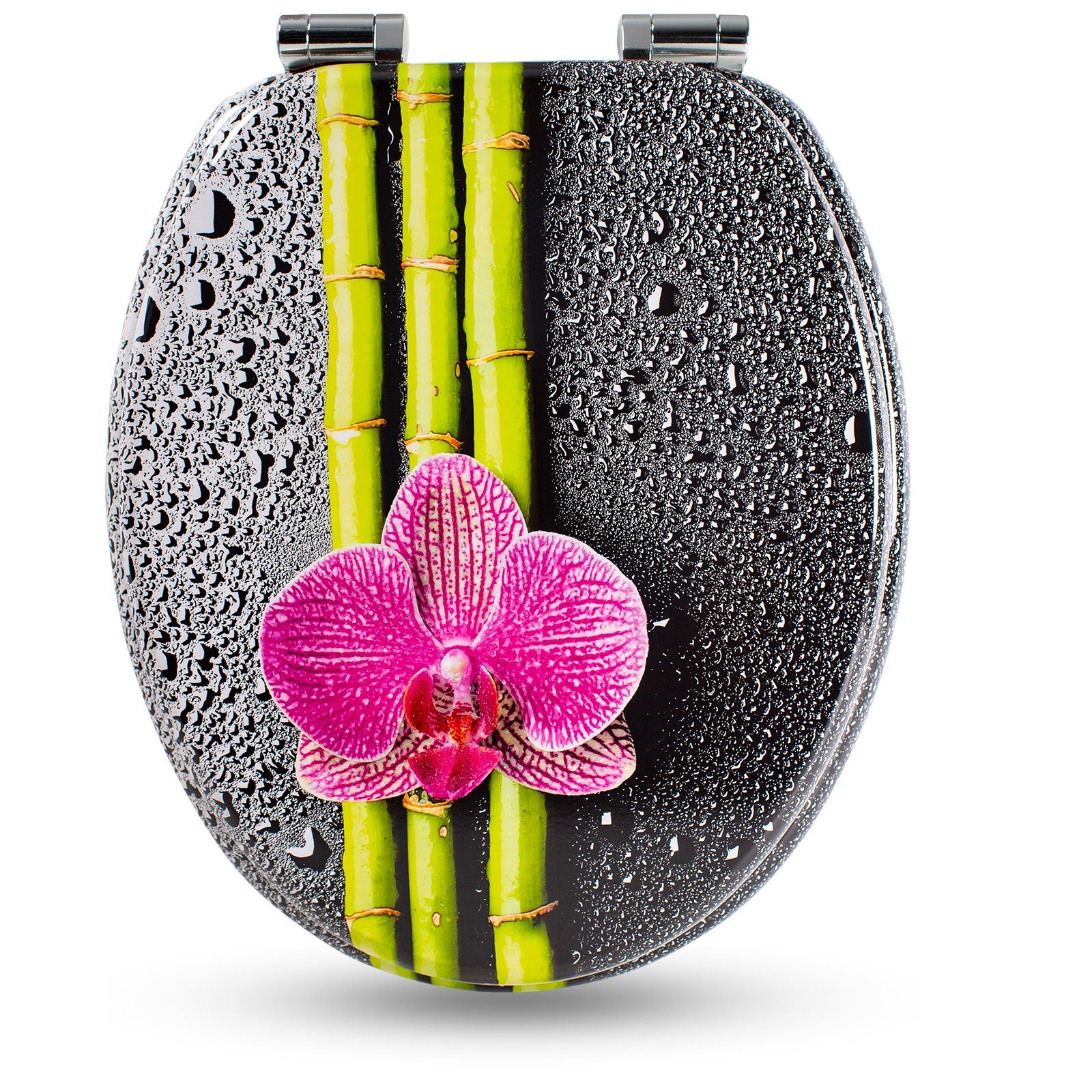 Sanfino WC-Sitz "Green Bamboo“ Premium Toilettendeckel günstig online kaufen