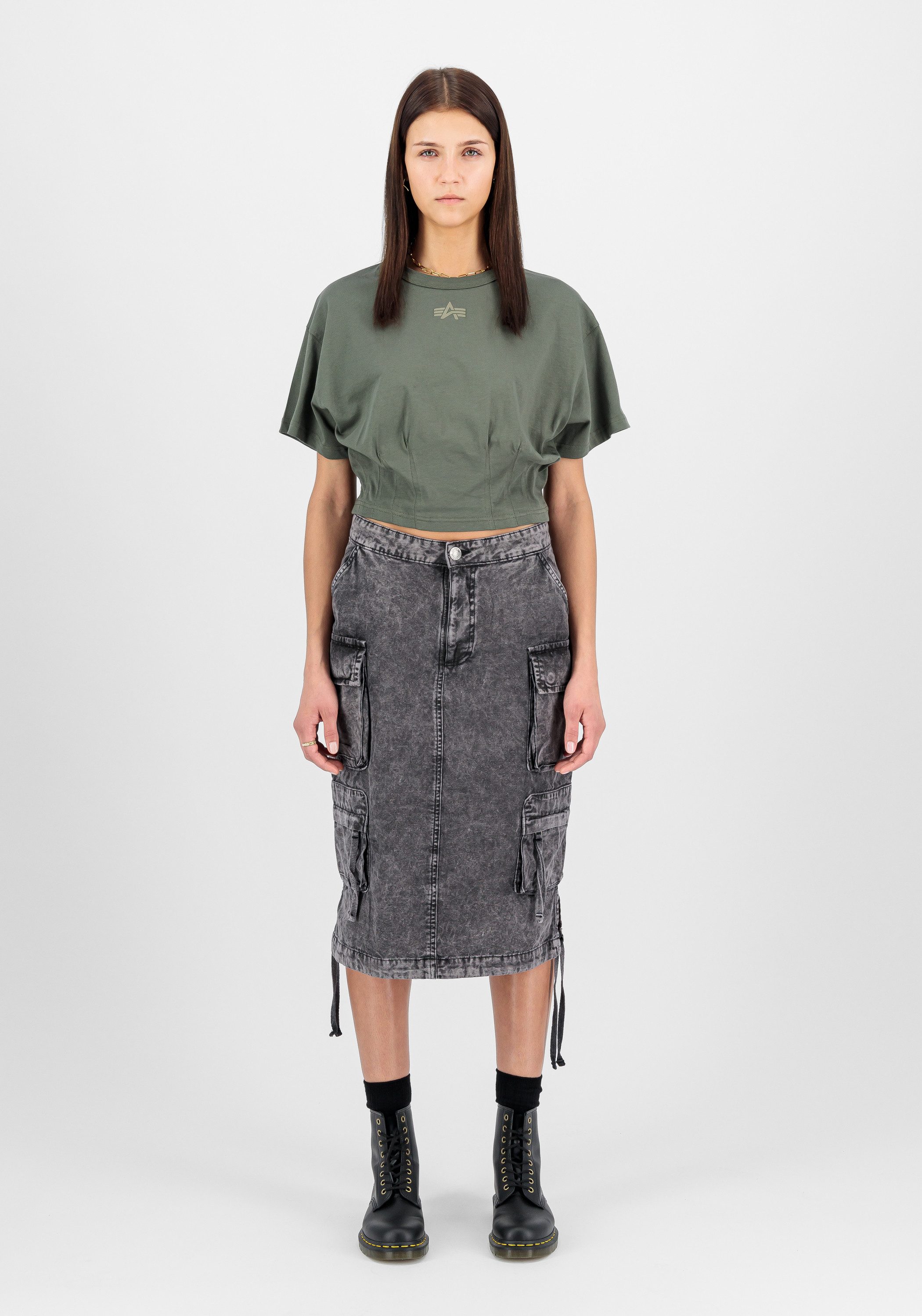 Alpha Industries T-Shirt Waisted T-Shirt W