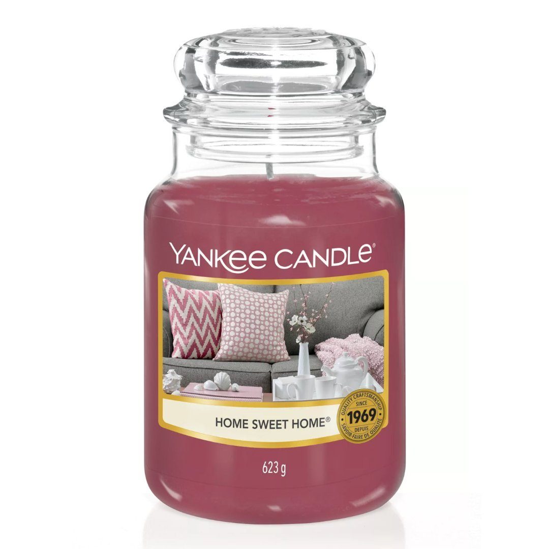 Yankee Candle Duftkerze Home Sweet Home 623g - Duftkerze im Glas - 1 Stück