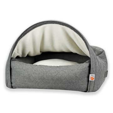 Sleepy Fox® Katzenliege Sleepy Fox® Premium Katzenhöhle, sicheres und schützendes Katzenbett, Polyester