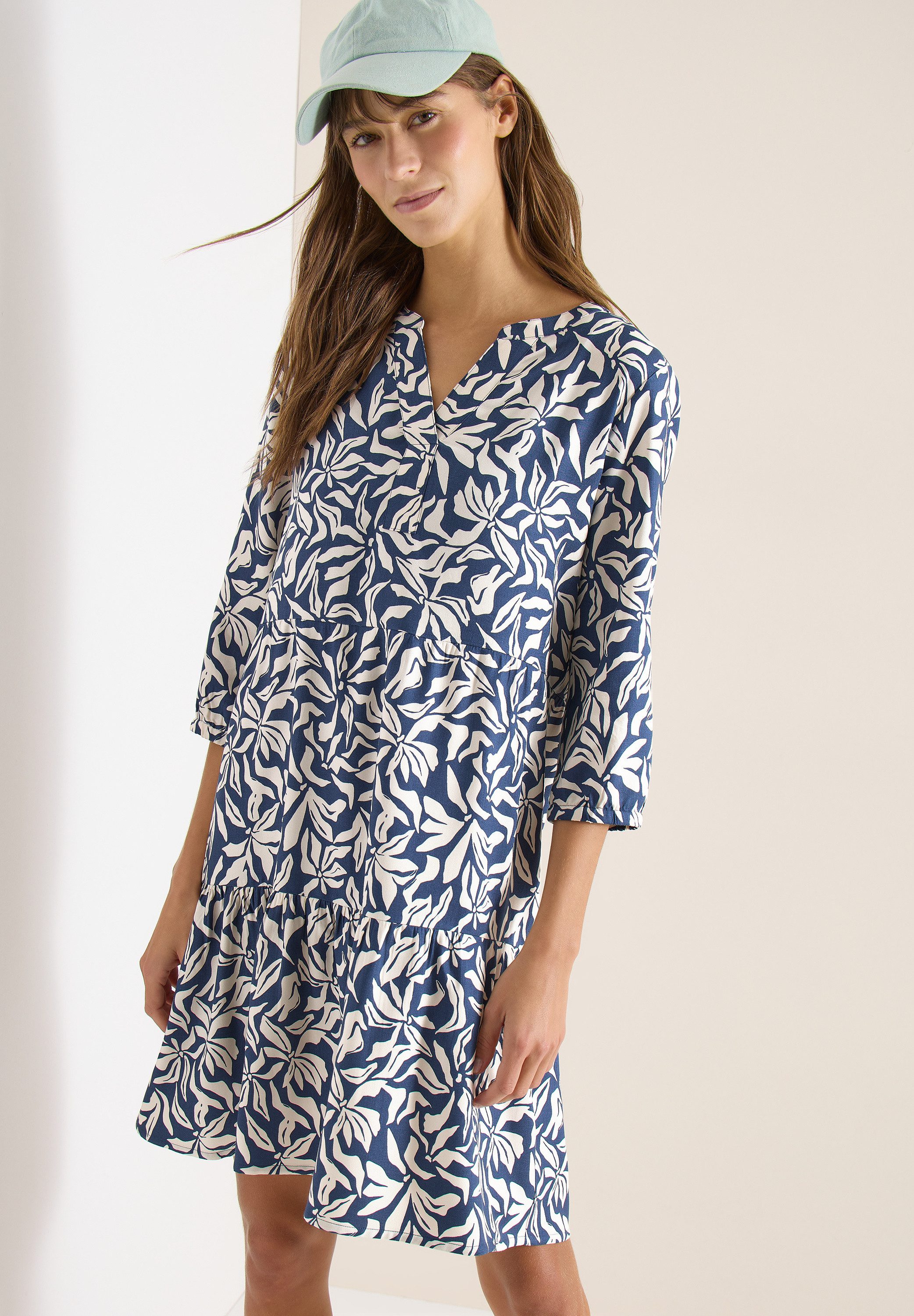 CECIL Sommerkleid aus Viskose günstig online kaufen