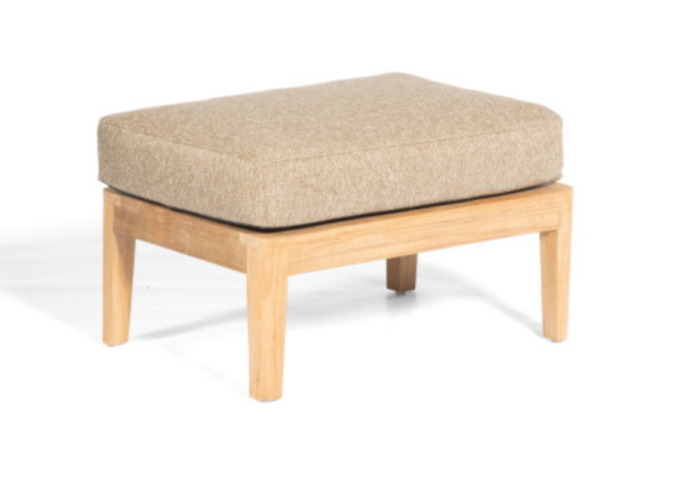 SonnenPartner Fußhocker Hocker CHEYENNE Teakholz / Textilene