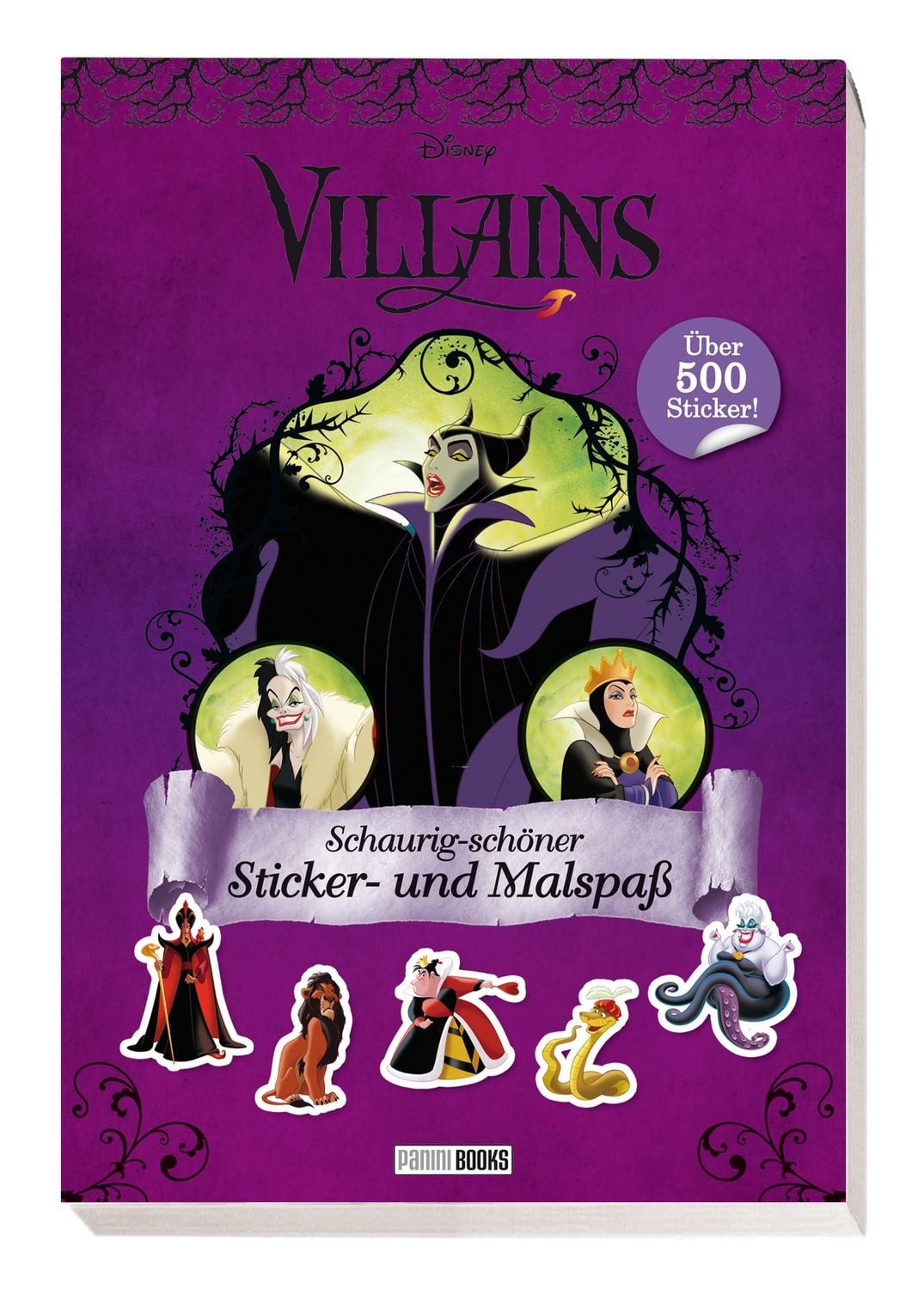 Disney Villains: Schaurig-schöner Sticker- und Malspaß / Panini