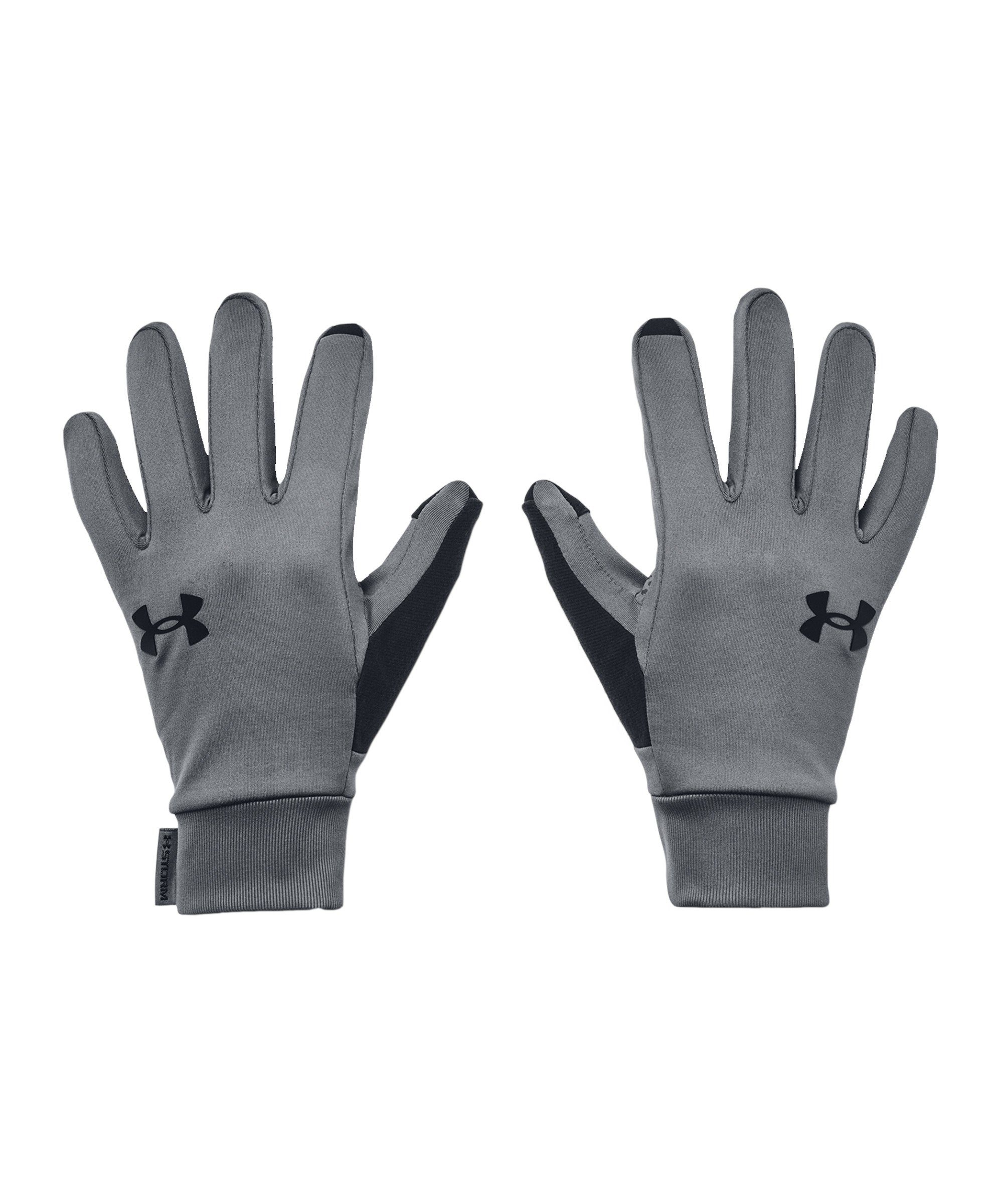 Armour® Storm Liner Under Handschuhe Feldspielerhandschuhe grau