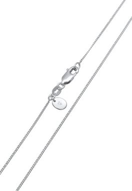 Elli Premium Kette mit Anhänger Moissanit Solitär Klassik 925 Silber