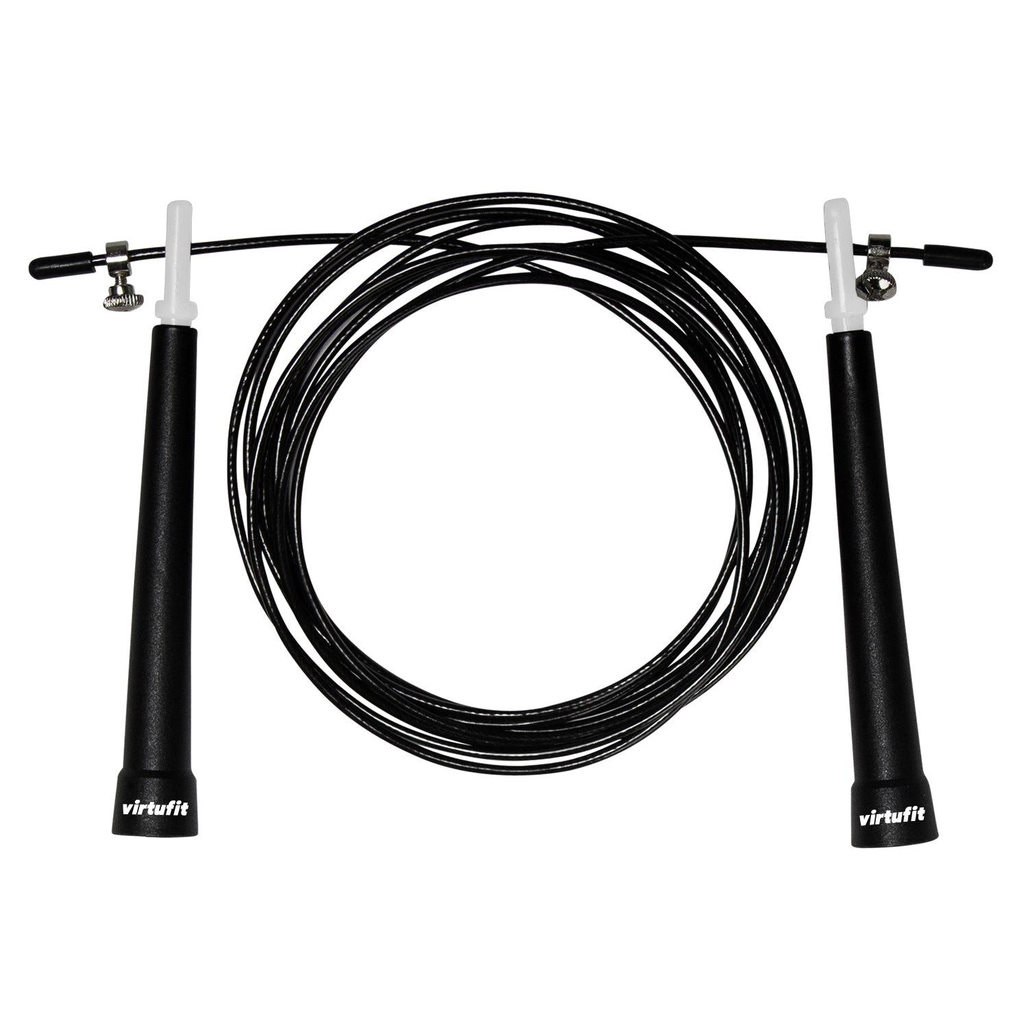 VirtuFit Springseil VirtuFit Speedrope Springseil verstellbar Schwarz