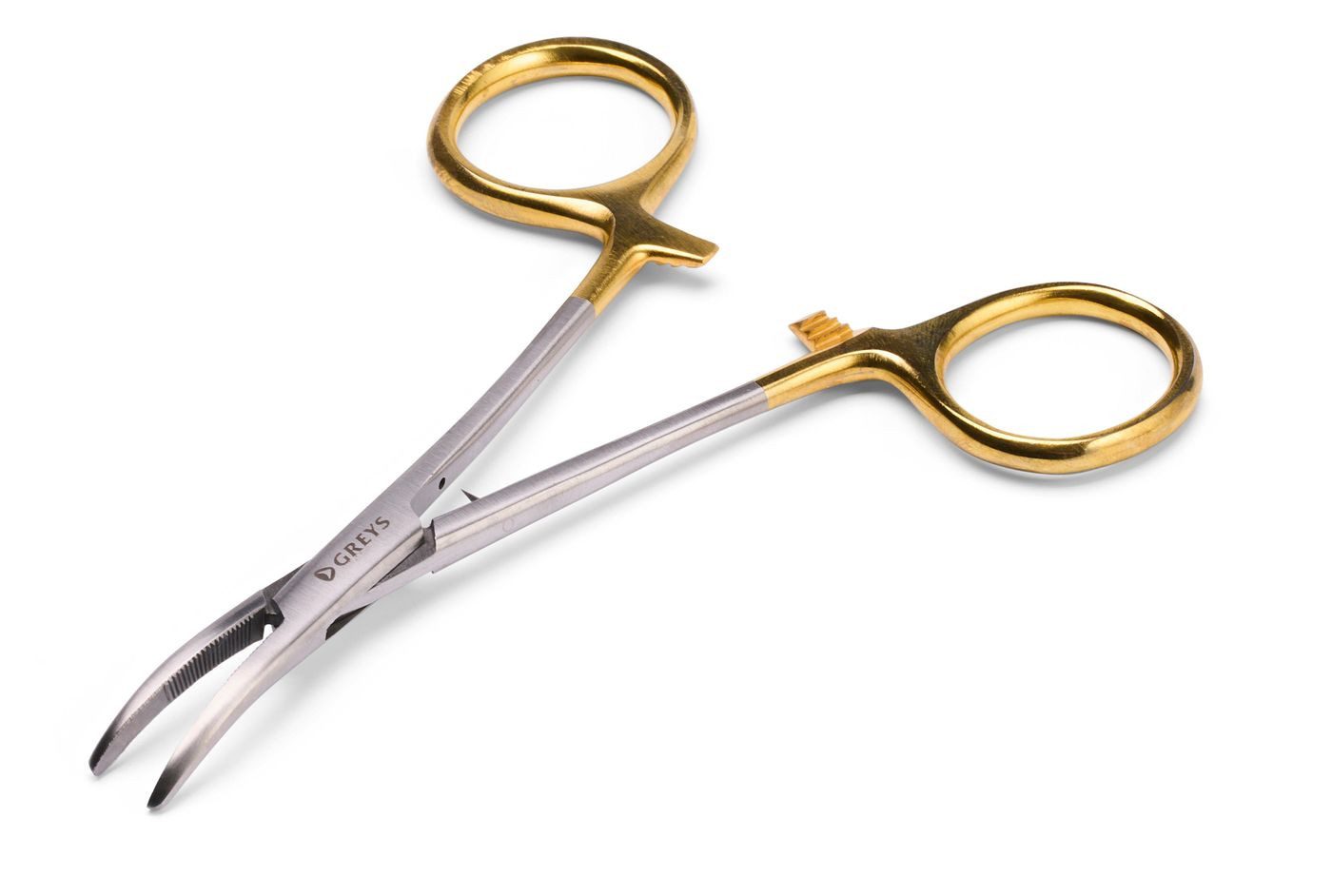 Greys Angelhakenauslöser Greys Forceps Curved 5.5Inch