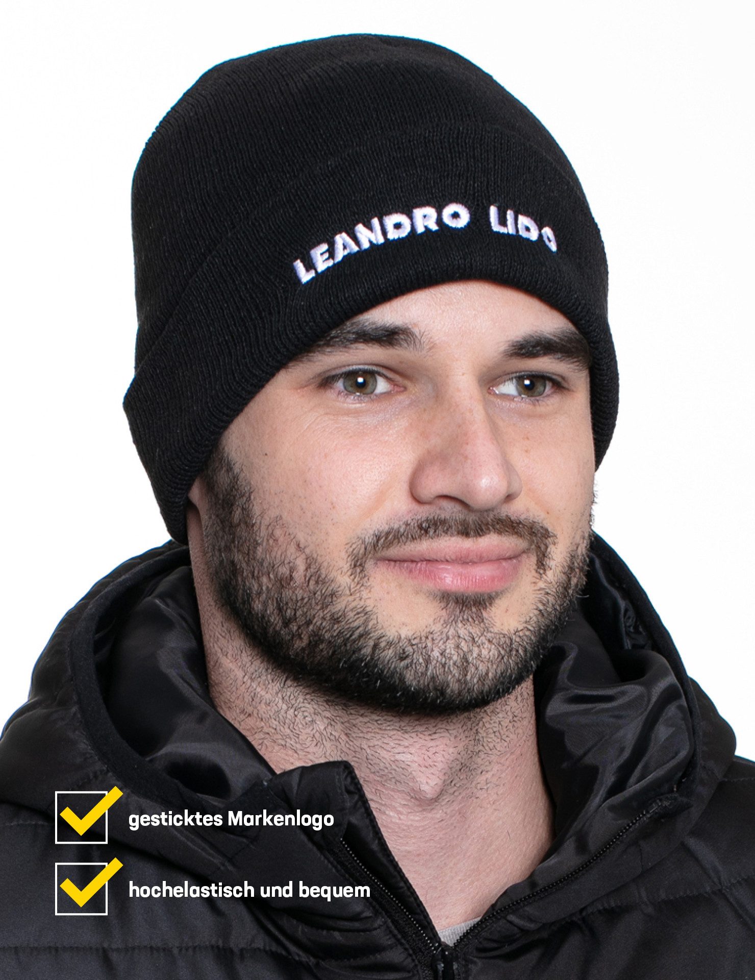 LEANDRO LIDO Strickmütze LEANDRO LIDO "Callata" Beanie Wintermütze passt si günstig online kaufen
