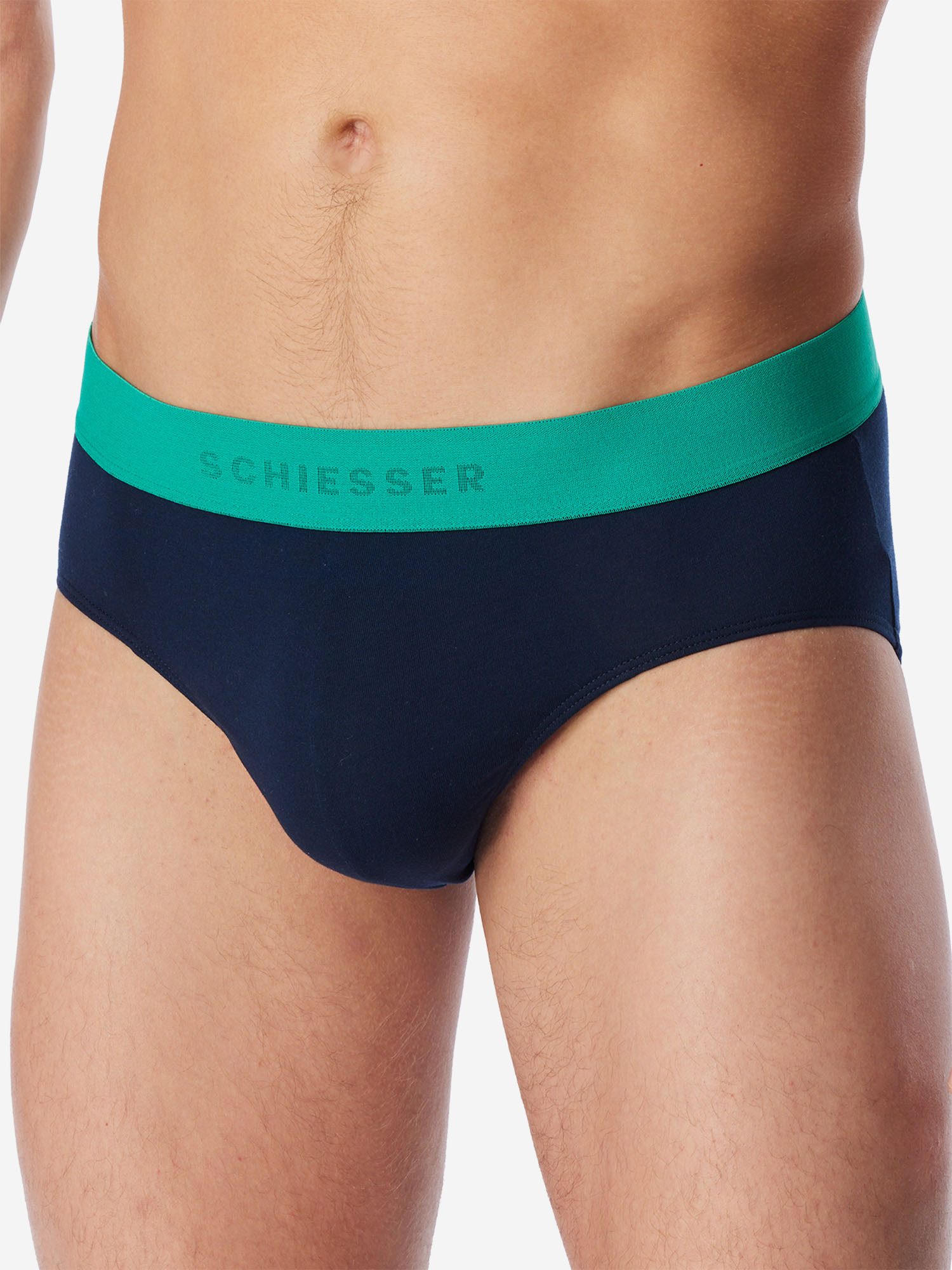 Schiesser Rioslip 955 Multi (5-St) Rio Slip, Mittelhoher Slip, Rioslip – Bild 2 von 5