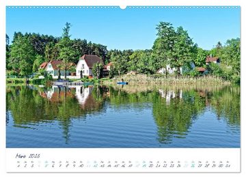 CALVENDO Wandkalender Die Liebe ist ein langer, ruhiger Fluss (Premium, hochwertiger DIN A2 Wandkalender 2023, Kunstdruck in Hochglanz)