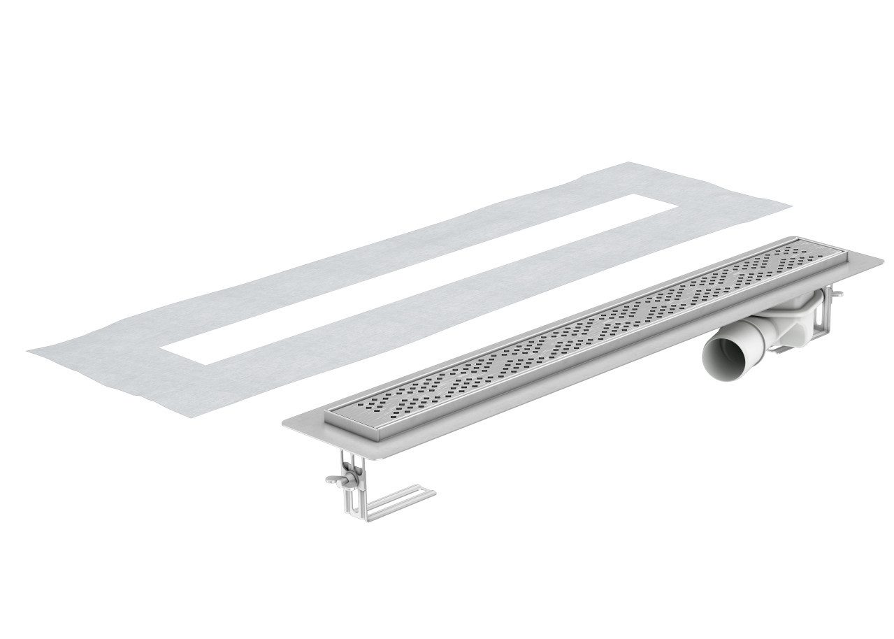 Aco Duschrinne Aco RUG SELF Duschrinne Shark Comfort, L 78,5 x B