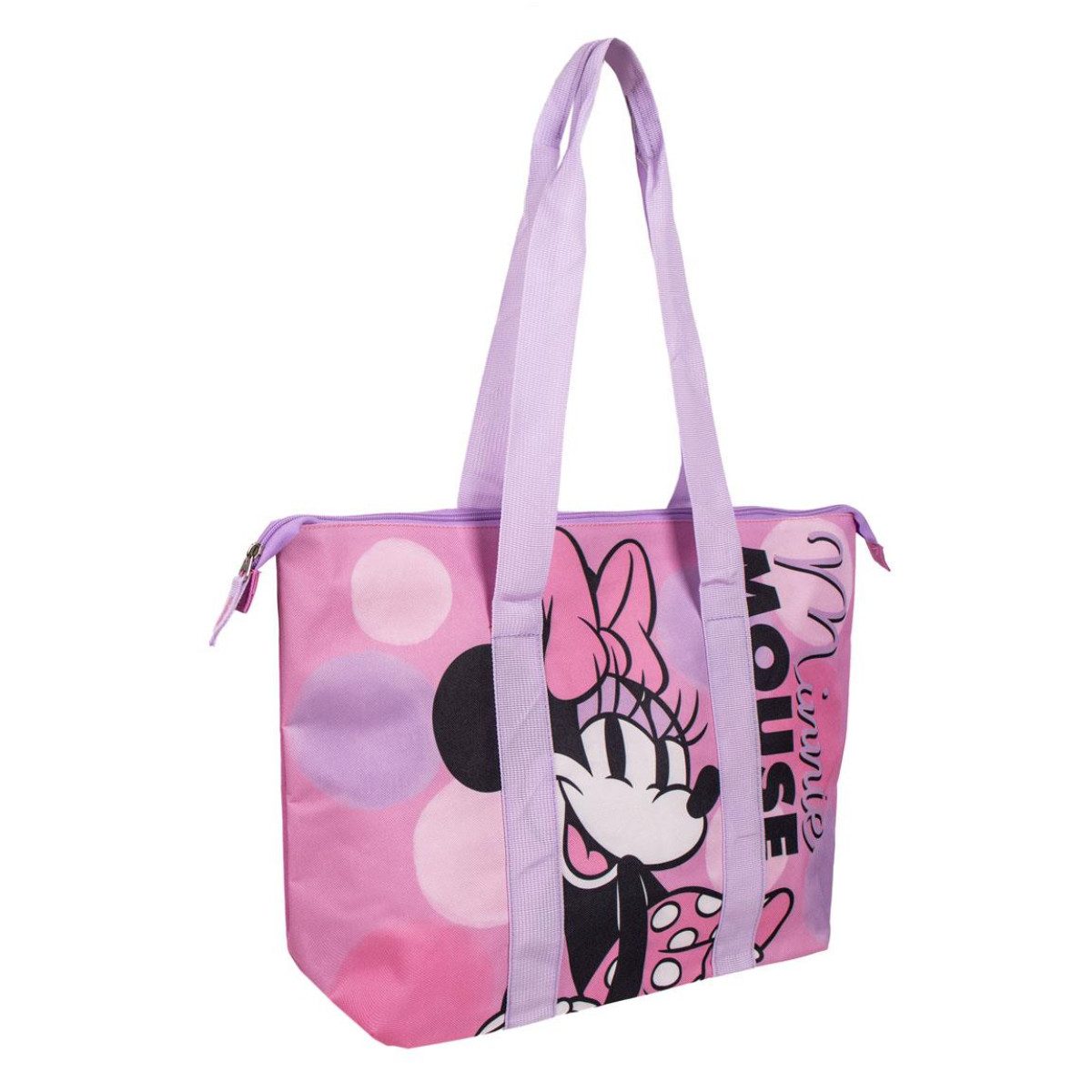 Cerda Tragetasche Disney Minnie Strandtasche – Shopper Tasche Strand – Sommer Freizeit