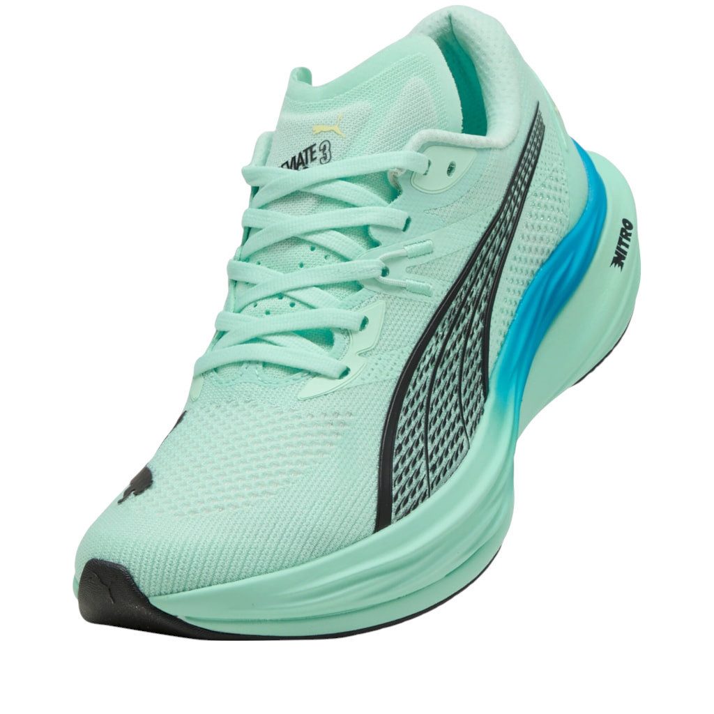 PUMA Deviate Nitro 3 (Dämpfung) mint/blau Herren Laufschuh