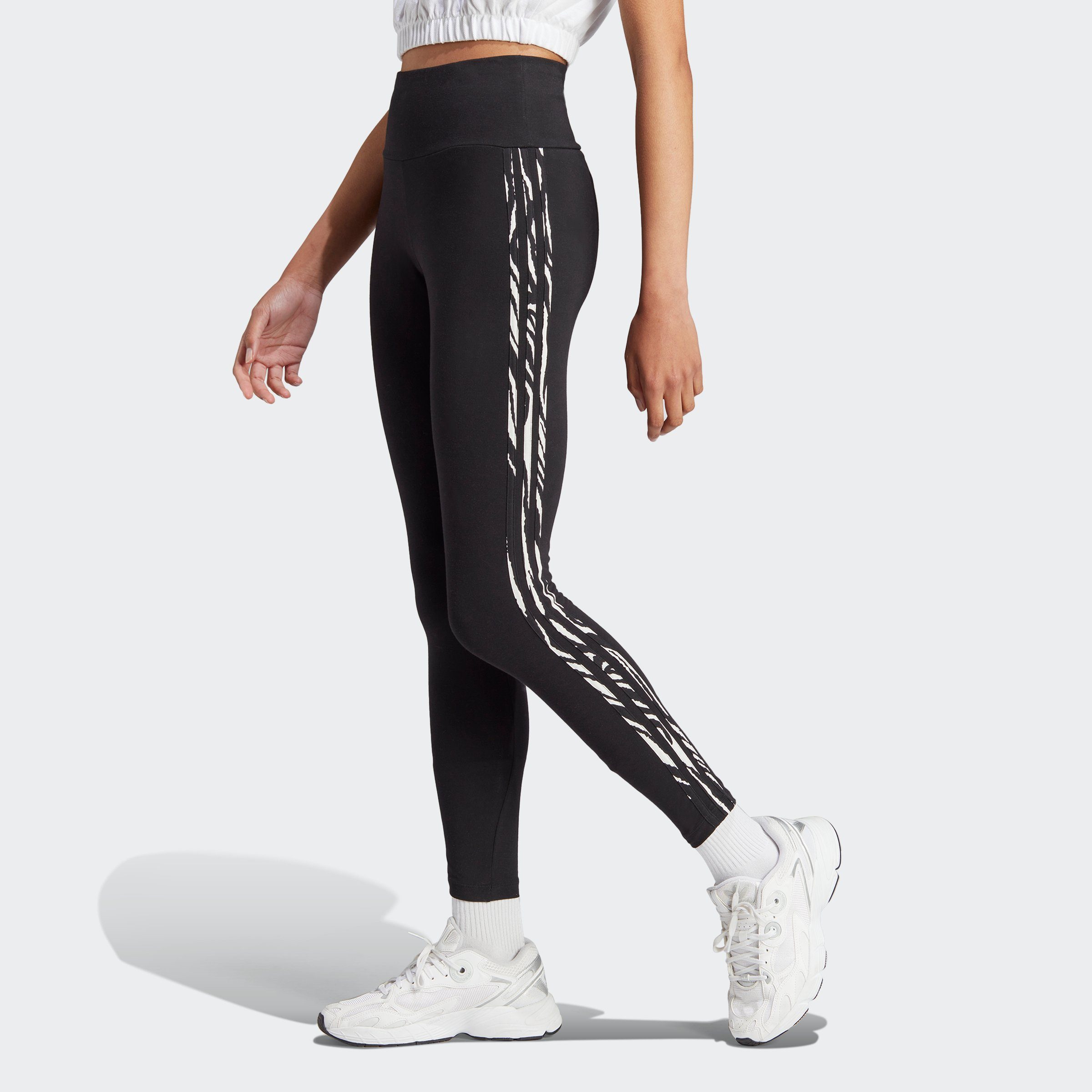 adidas INFILL 3-STREIFEN Originals Leggings ANIMAL ZEBRA (1-tlg)