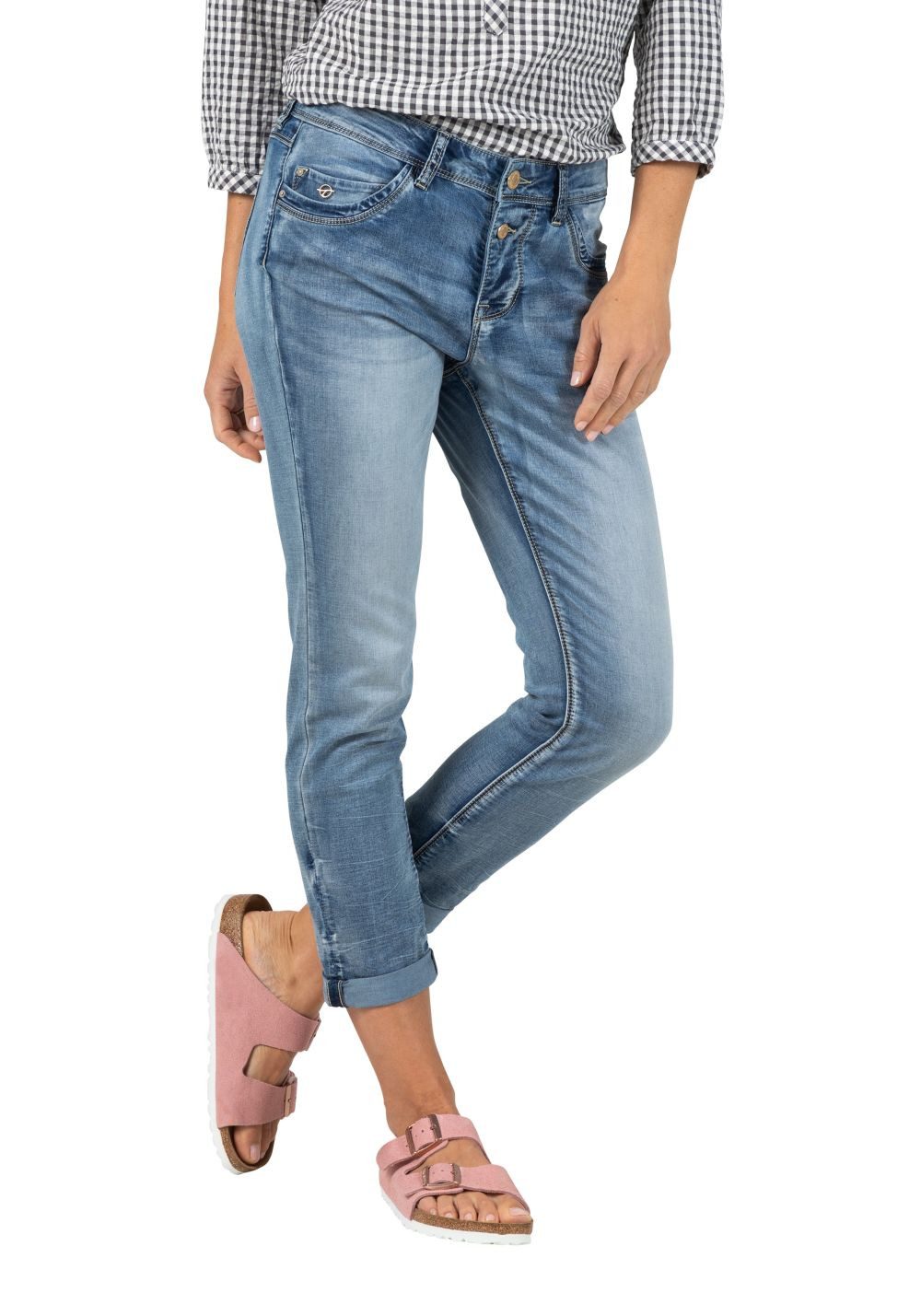 TIMEZONE Slim-fit-Jeans SLIM NALITZ 7/8 mit Stretch