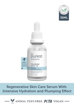 The Purest Solutions Gesichtsserum Serum Hyaluronsäure 2%+B5-Feuchtigkeitsspendende Anti-Aging