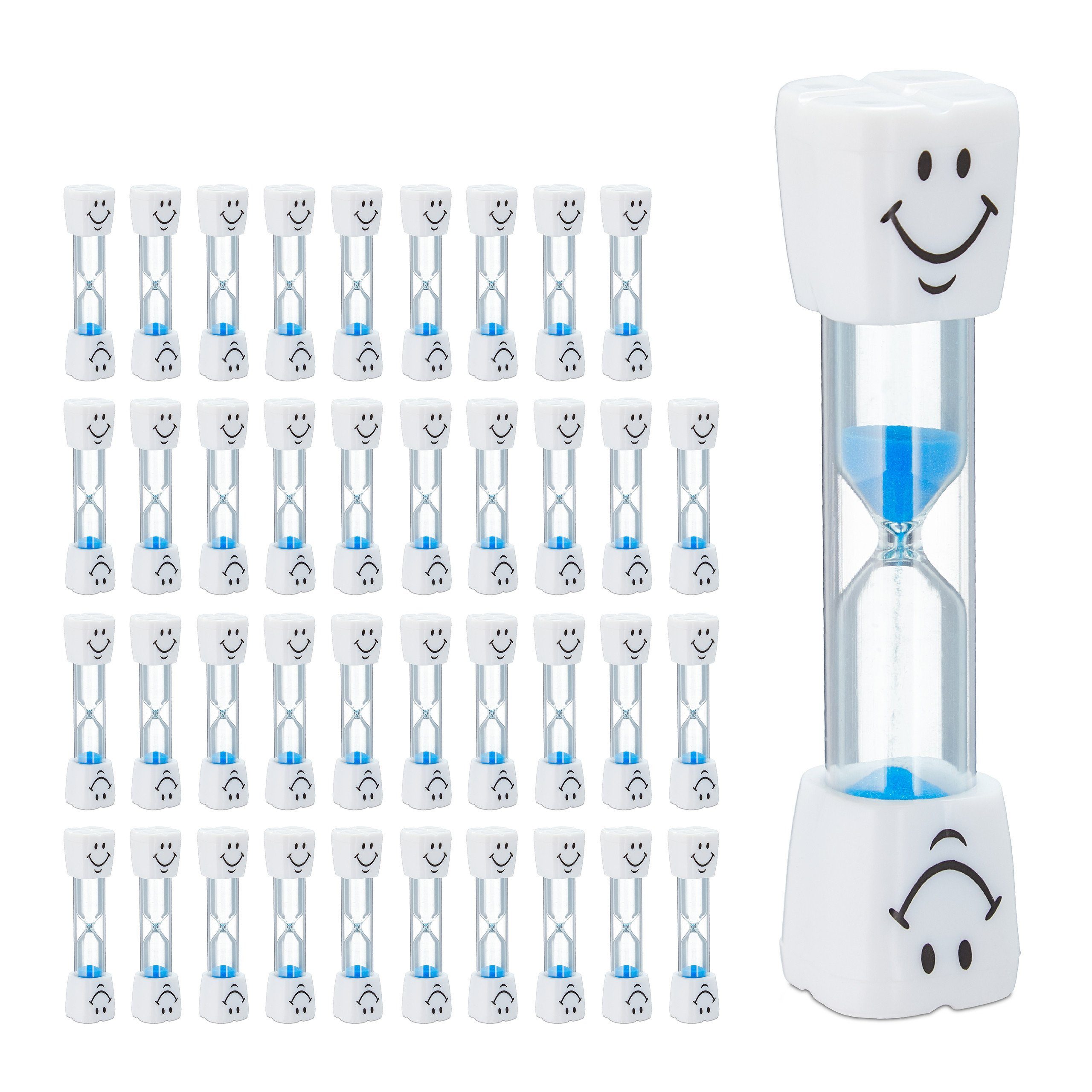 Sanduhr 40 x Sanduhr Zähneputzen Kinder