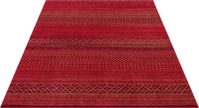 Teppich Wisconsin, Timbers, rechteckig, Höhe: 22 mm, Boho-Look, Berber-Optik, Rauten-Design