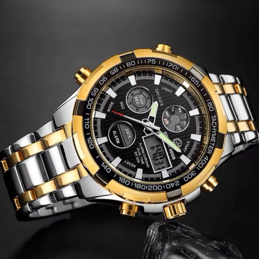 OLEVS Quarzuhr GOLDEN HOUR GH 108 günstig online kaufen