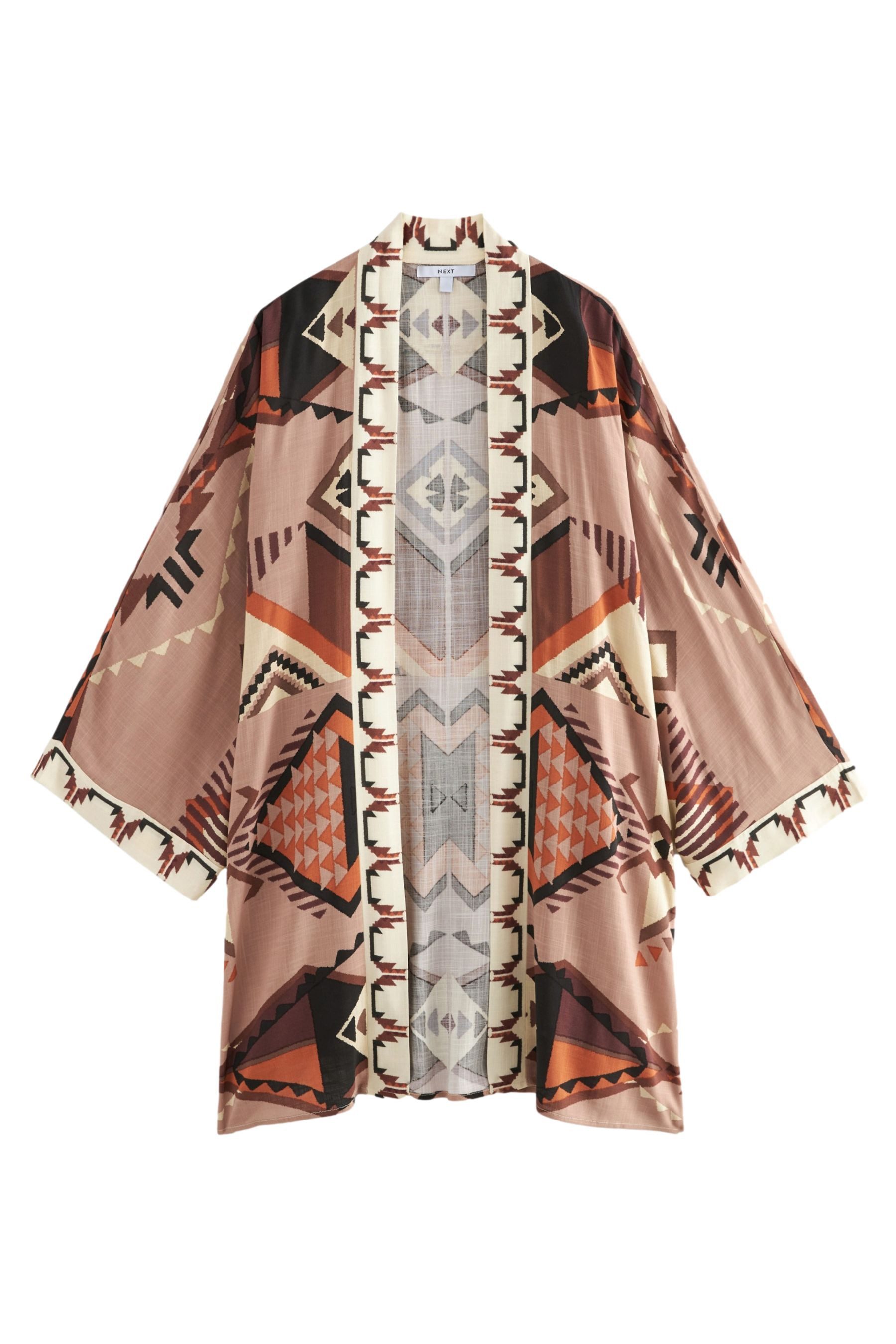 Next Blusenkimono Lange Kimono-Jacke (1-tlg)