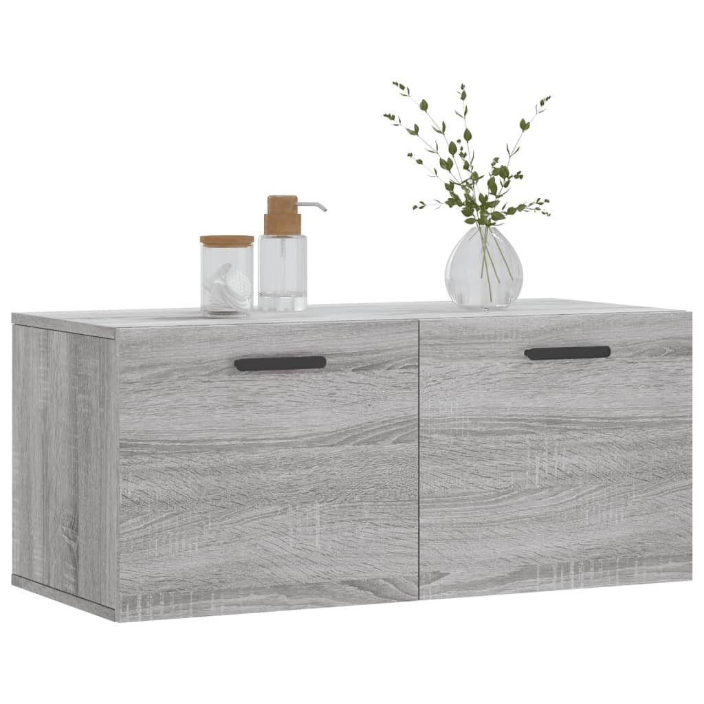 vidaXL Hängeschrank Wandschrank Grau Sonoma 80x36,5x35 günstig online kaufen