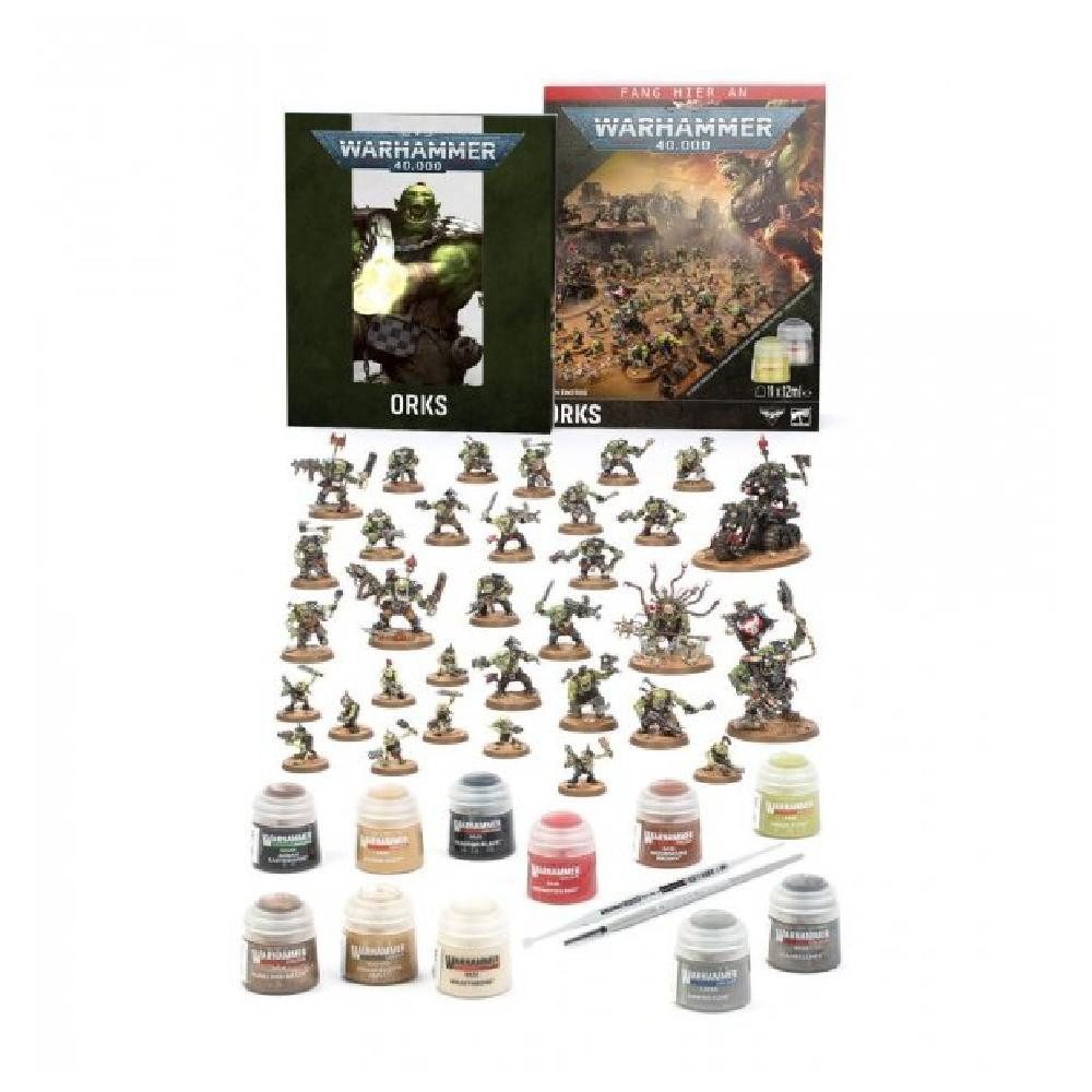 Games Workshop Modellbausatz Warhammer 40000 - Dein Einstieg - Orks (DE)