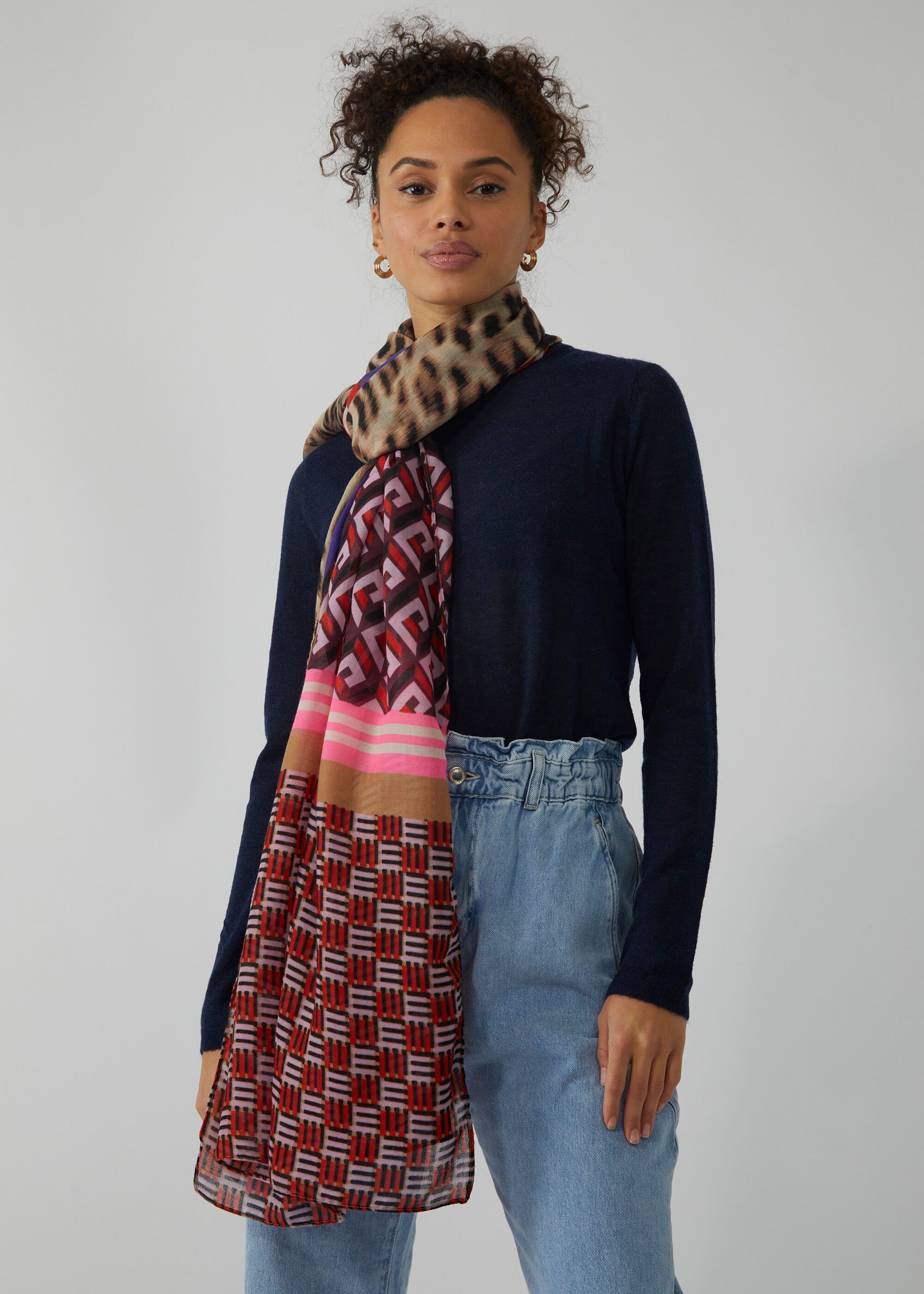 Codello aus XL-Schal, Softer Polyester Modeschal recyceltem