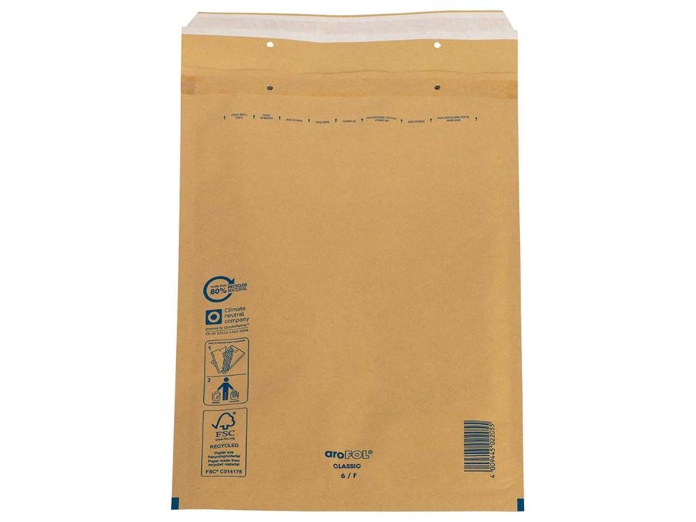 aroFOL® Versandtasche aroFOL Luftpolster-Versandtasche 240 x 350 mm, Haftklebung