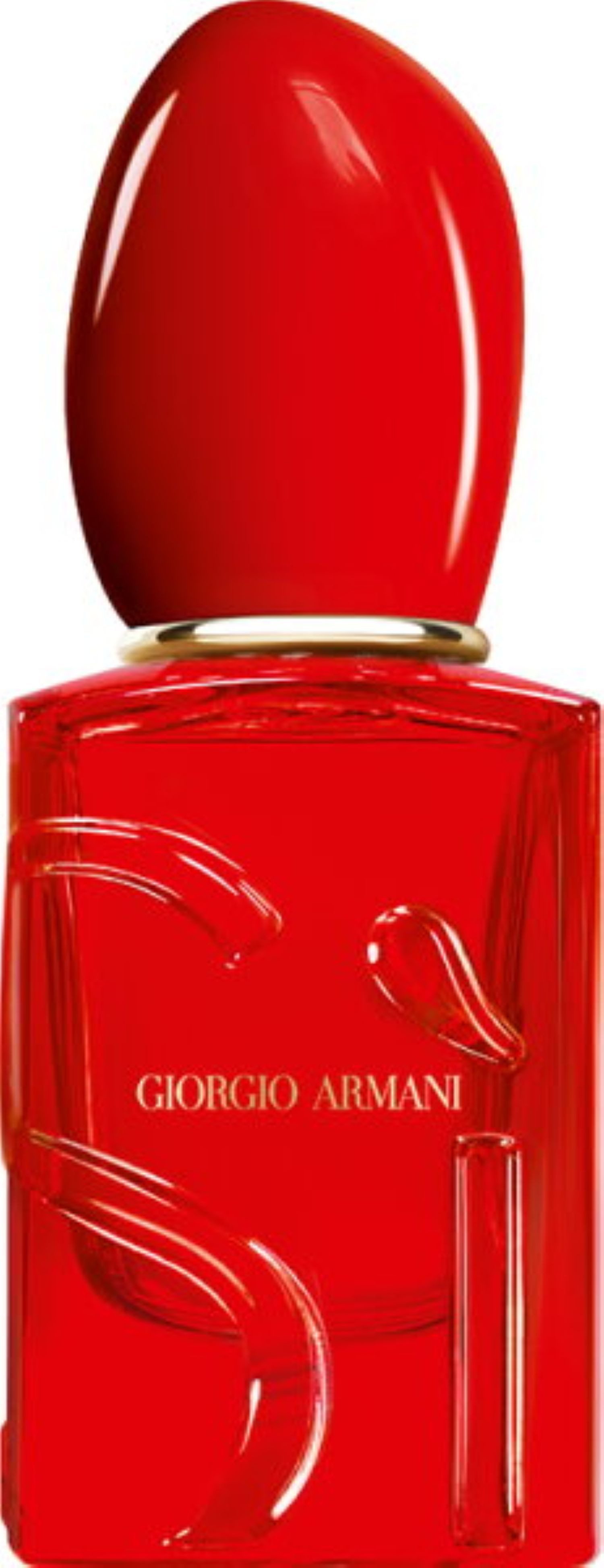 Giorgio Armani Eau de Parfum Sì Passione Red Musk, Eleganter roter Flakon als Symbol für Stärke und Weiblichkeit