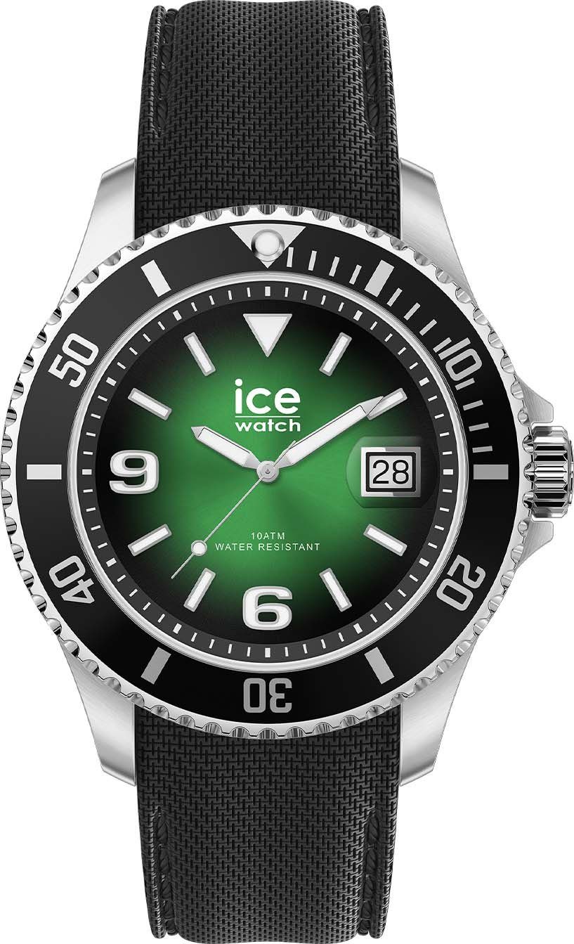 grün L, ICE Deep Quarzuhr steel- green 020343 ice-watch