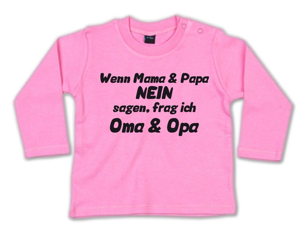 G-graphics Longsleeve Wenn Mama & Papa günstig online kaufen