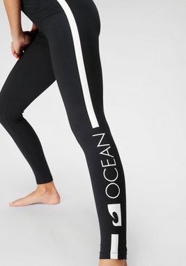 Ocean Sportswear Leggings (Packung, 2er-Pack) mit Kontraststreifen und Logodruck