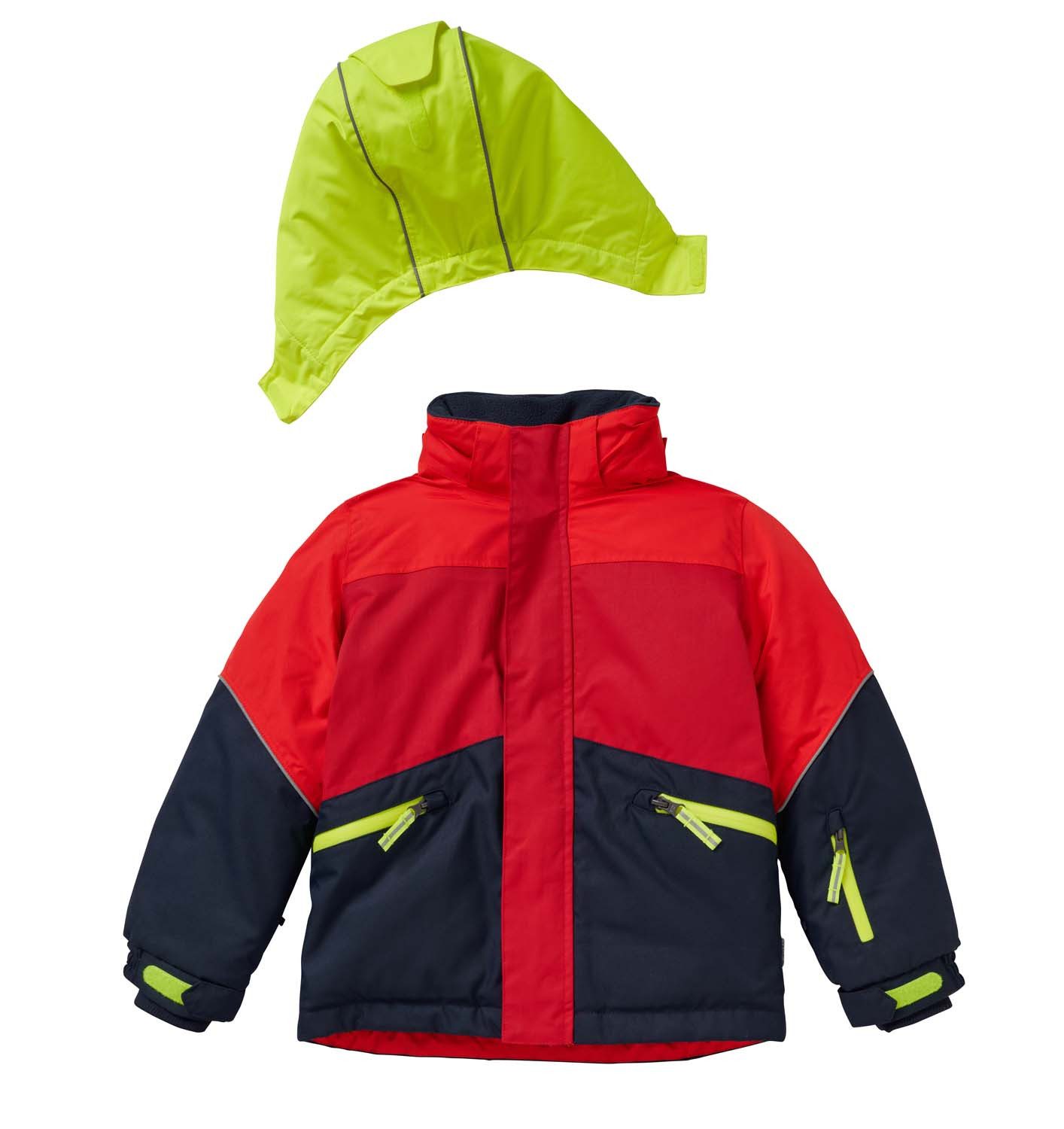 JAKO-O Outdoorjacke JAKO-O Kinder Robustjacke gefüttert, tomatenrot