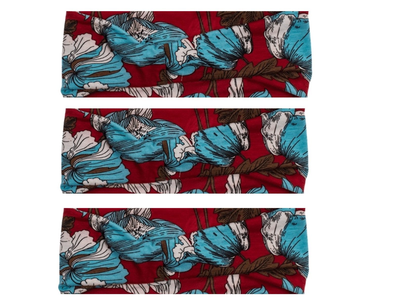 LK Trend & Style Haarband Haarband Textil-Haarband, BOHO - Sommer, Spar-Set, 3-tlg., Set-Preis bei 3 Stück, unverzichtbar, vielseitig