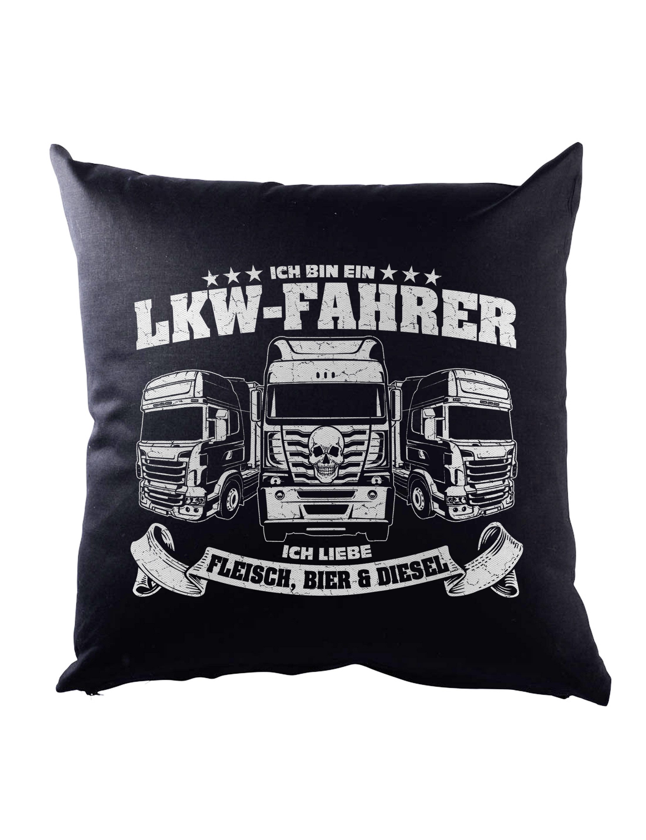 Dekokissen Ich Bin Ein LKW-Fahrer Dekokissen Driver Beruf Logistik Truck Brummi