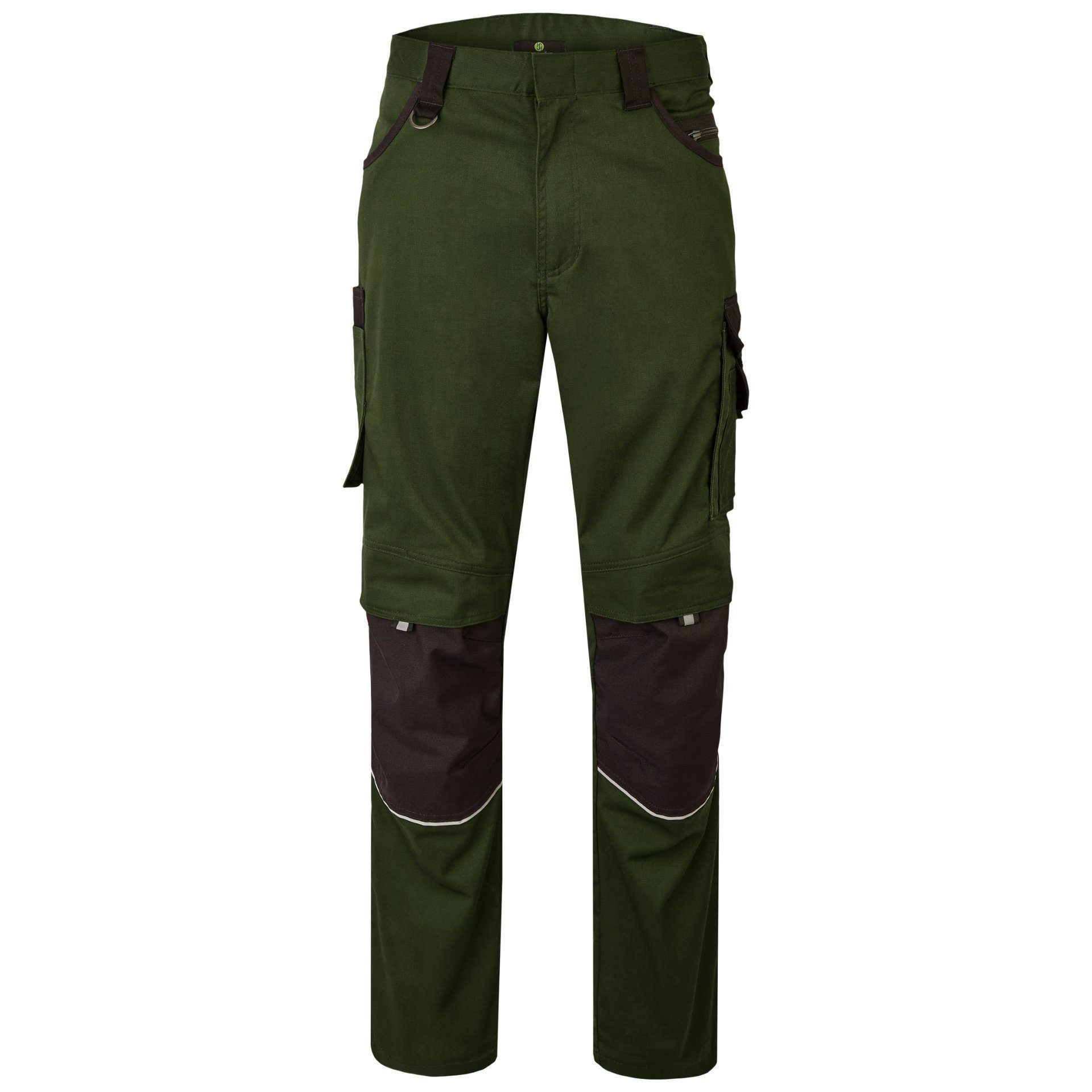 Hans Schäfer Workwear Arbeitshose Bundhose Argos Professional Handwerk Beruf powered by Ralf Moeller (Wir haben gefragt, getestet, verglichen und gemessen. Das Ergebnis ist eine Arbeitshose, die zeigt, dass sie strapazierfähig, modisch und praktisch zugleich sein kann, viele übersichtliche Taschen bieten genug Stauraum) hohe Bewegungsfreiheit dank Stretch-Einsätze Rücken, Schritt