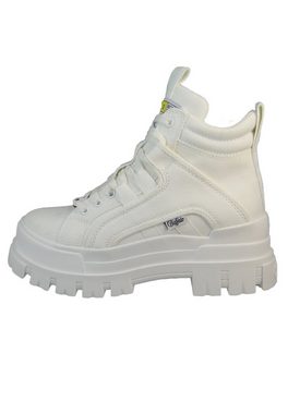 Buffalo 1622233 Aspha NC Mid White Sneaker