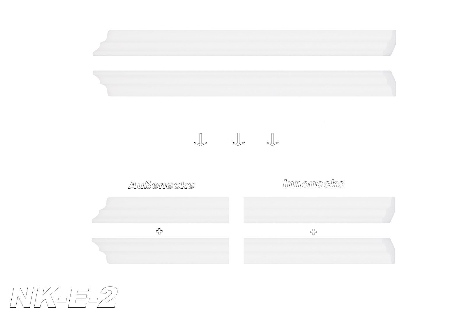 marbet design Stuckleiste E-2, Innen- & günstig online kaufen
