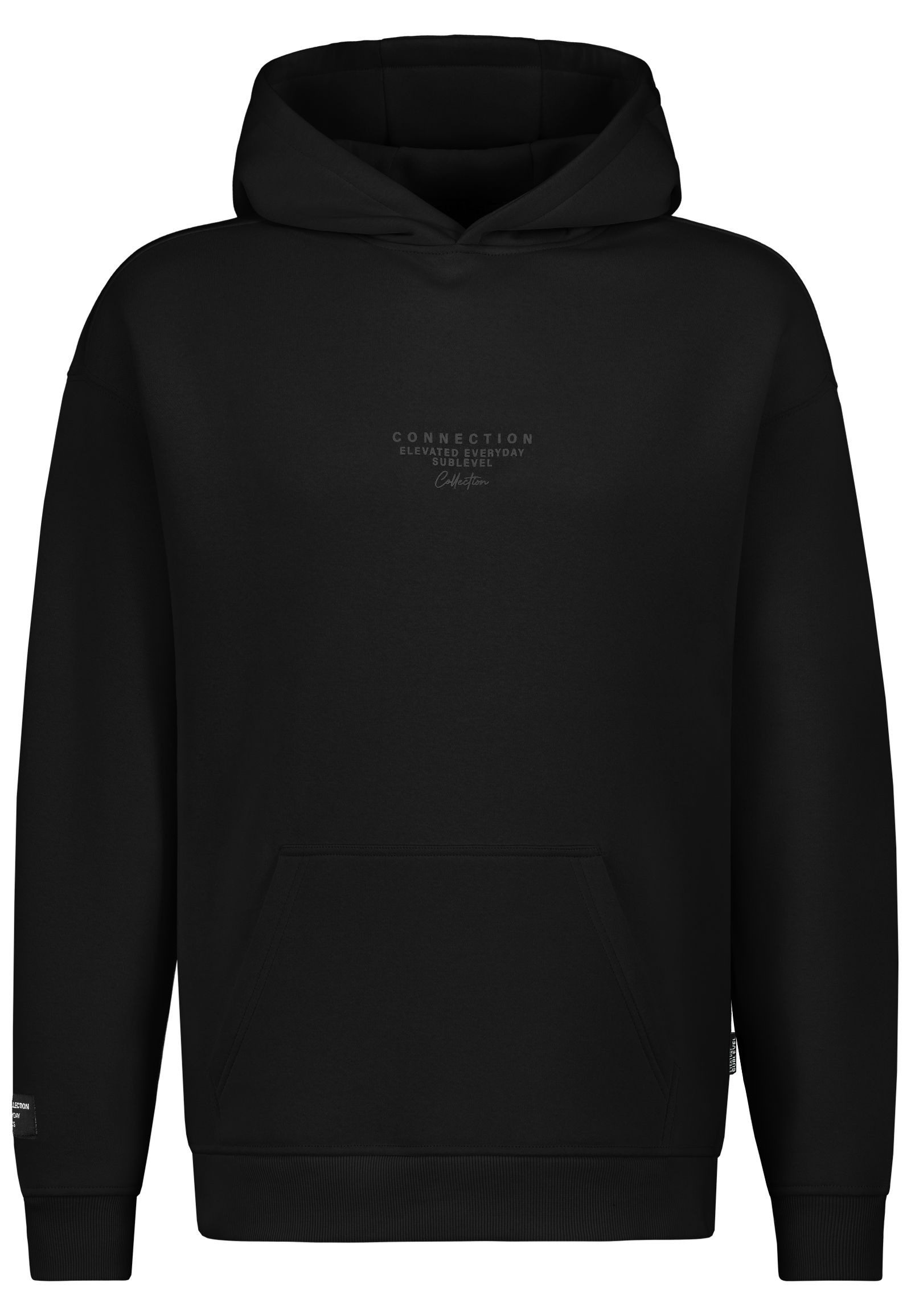 SUBLEVEL Hoodie Herren Kapuzenpullover mit 3D günstig online kaufen