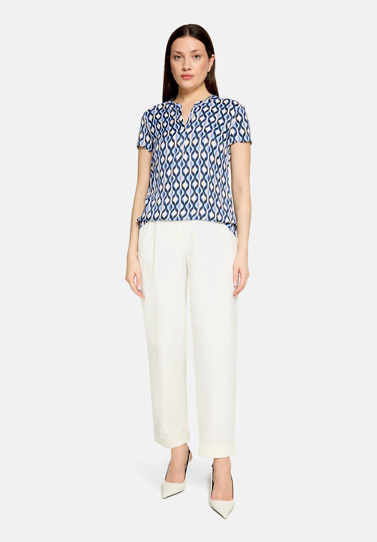 Betty Barclay Satinbluse Damen mit Print