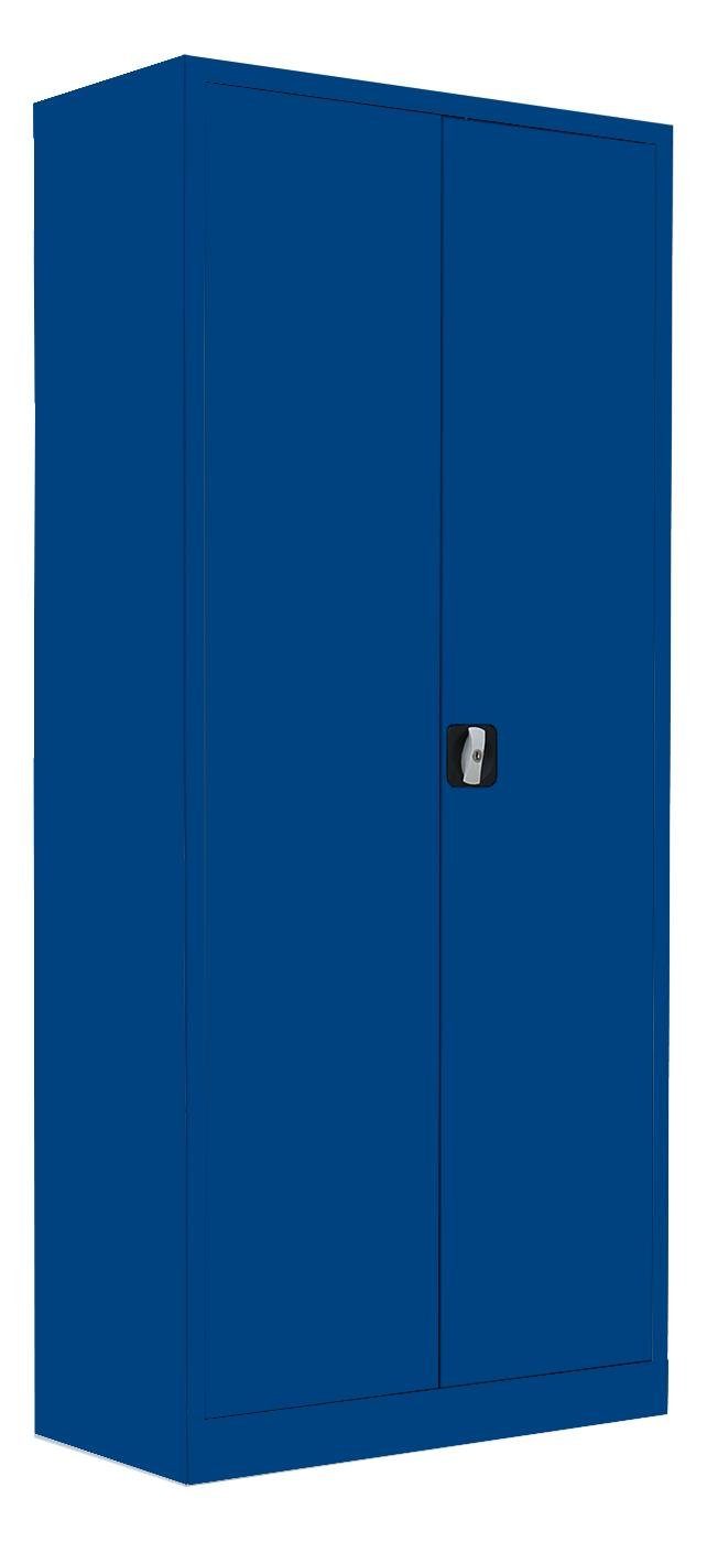 Steelboxx Mehrzweckschrank Lüllmann® Flügeltürenschrank, 4,5 OH, 1800 x 800 x 383 mm (1-St) Komplett montiert und verschweißt, keine Montage erforderlich