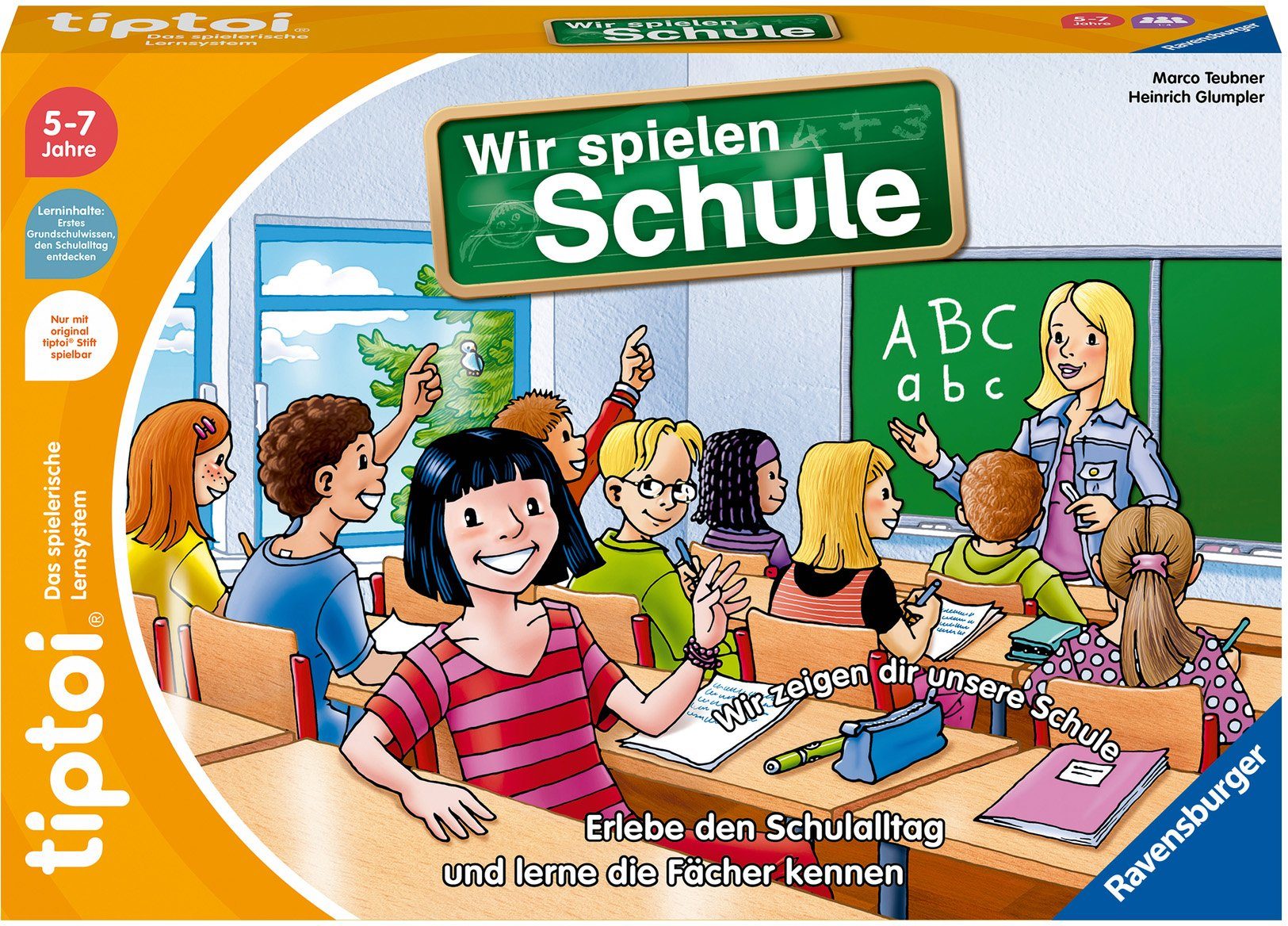 Ravensburger Spiel tiptoi® Wir spielen Schule, Made in Europe – Bild 3 von 4