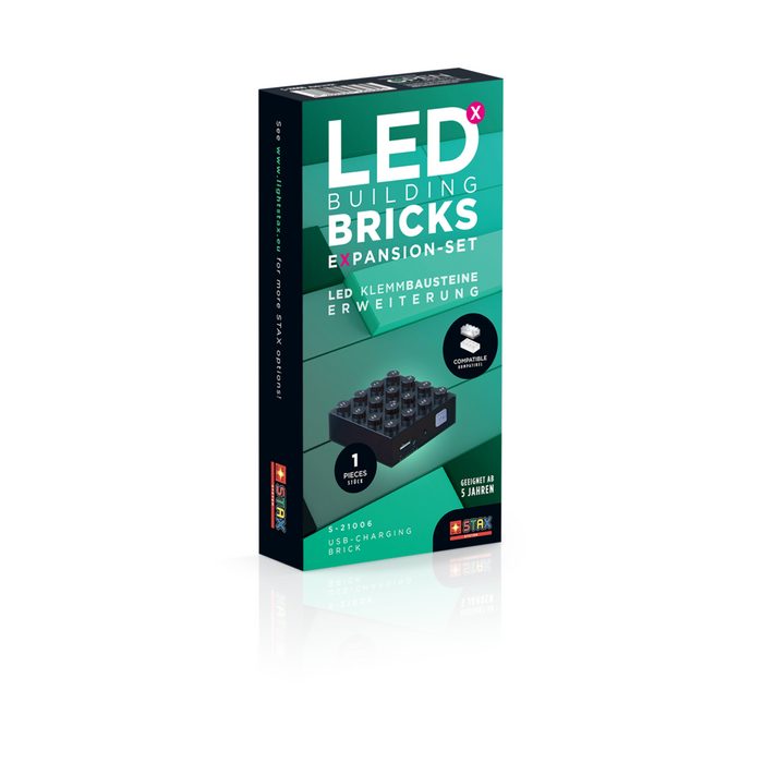 Light Stax® Konstruktions-Spielset Extra USB-Charging-Brick