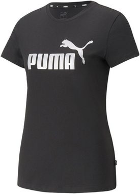 PUMA T-Shirt ESS+ METALLIC LOGO TEE