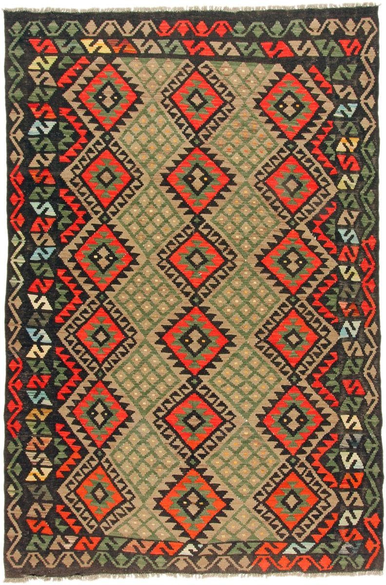 Orientteppich Kelim Afghan Heritage 185x253 Handgewebter Moderner Orientteppich, Nain Trading, rechteckig, Höhe: 3 mm