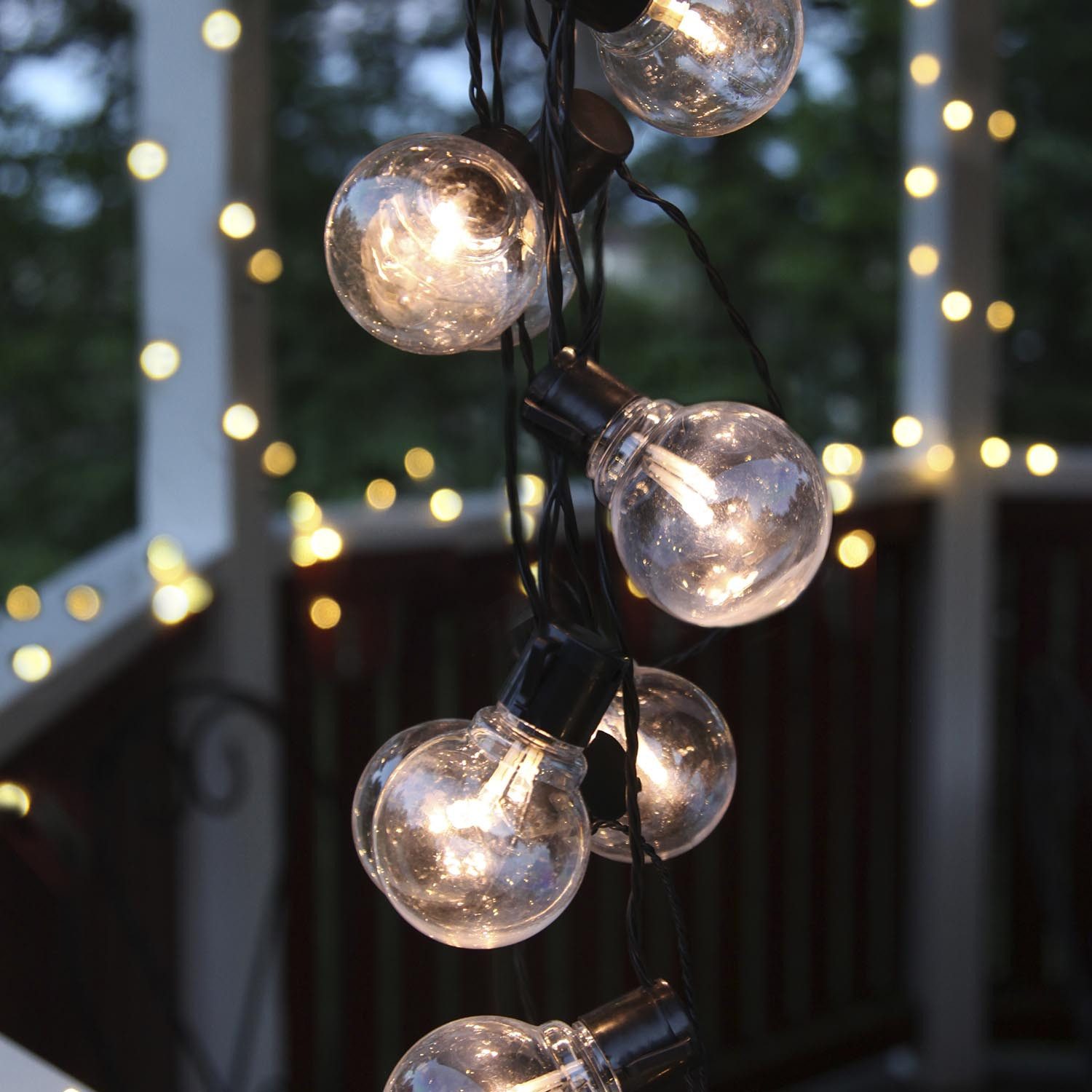 STAR TRADING Außen-Deckenleuchte, LED Outdoor-Lichterkette,Partaj', Netzbet günstig online kaufen