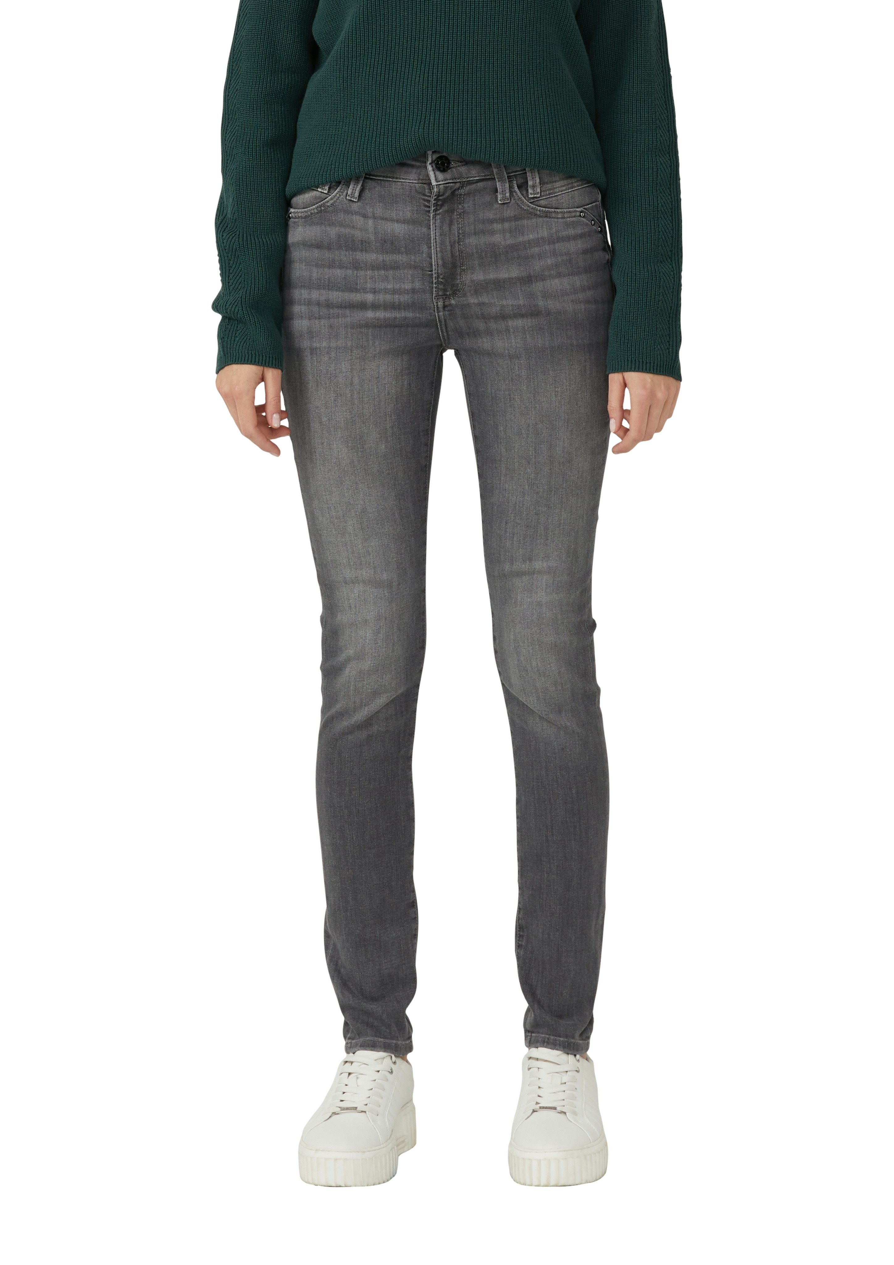 s.Oliver Skinny-fit-Jeans "IZABELL", in coolen, unterschiedlichen Waschunge günstig online kaufen