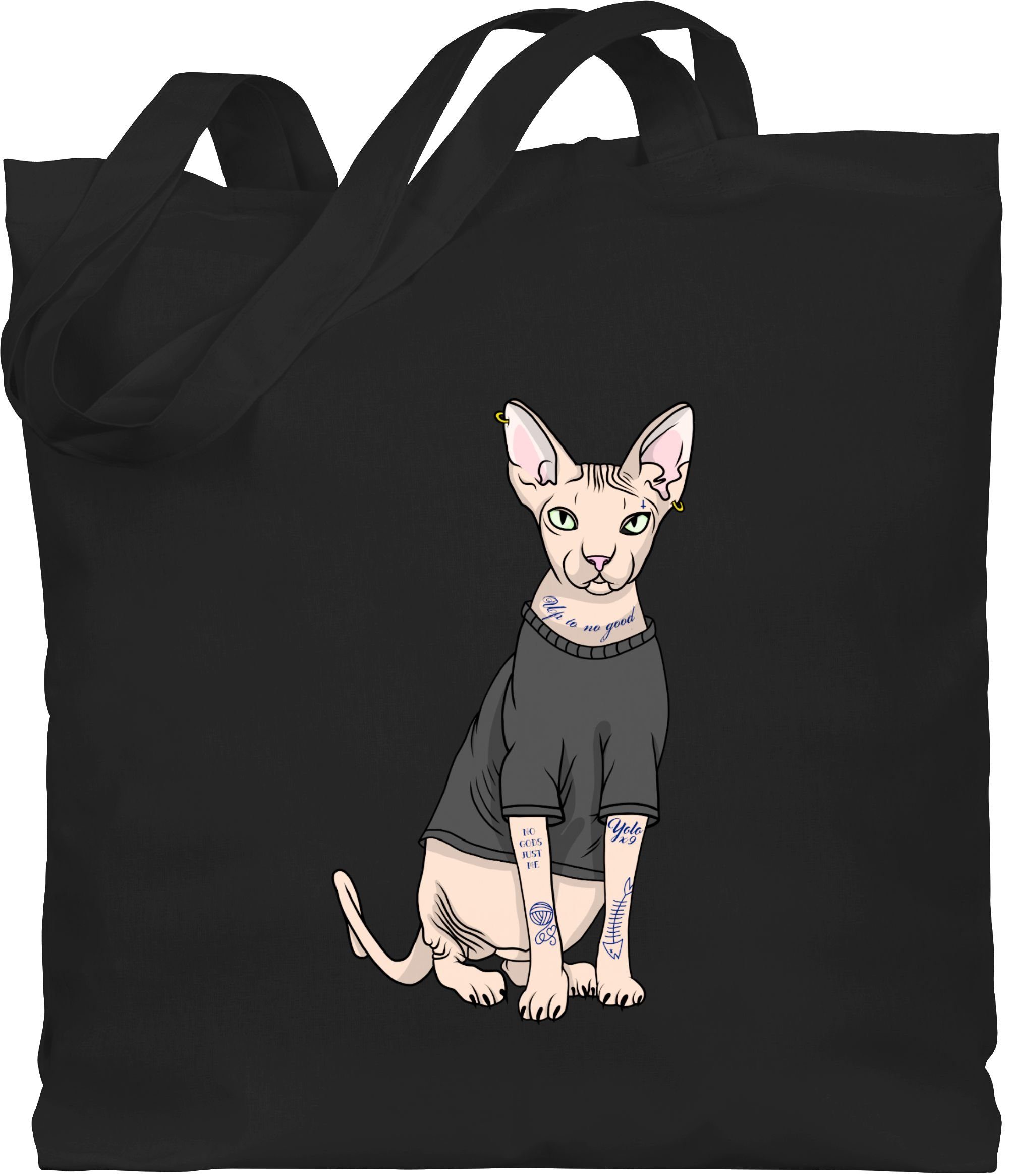 Umhängetasche Tattoo Sphynx-Katze